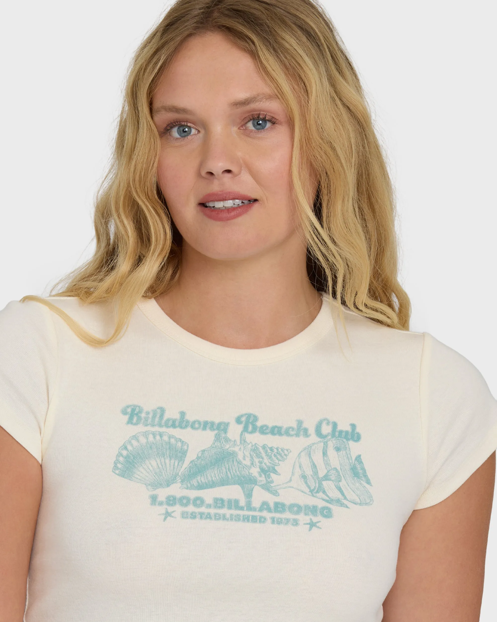 Beach Club Short Sleeve T-Shirt - Whitecap sold by Billabong product image thumbnail 4