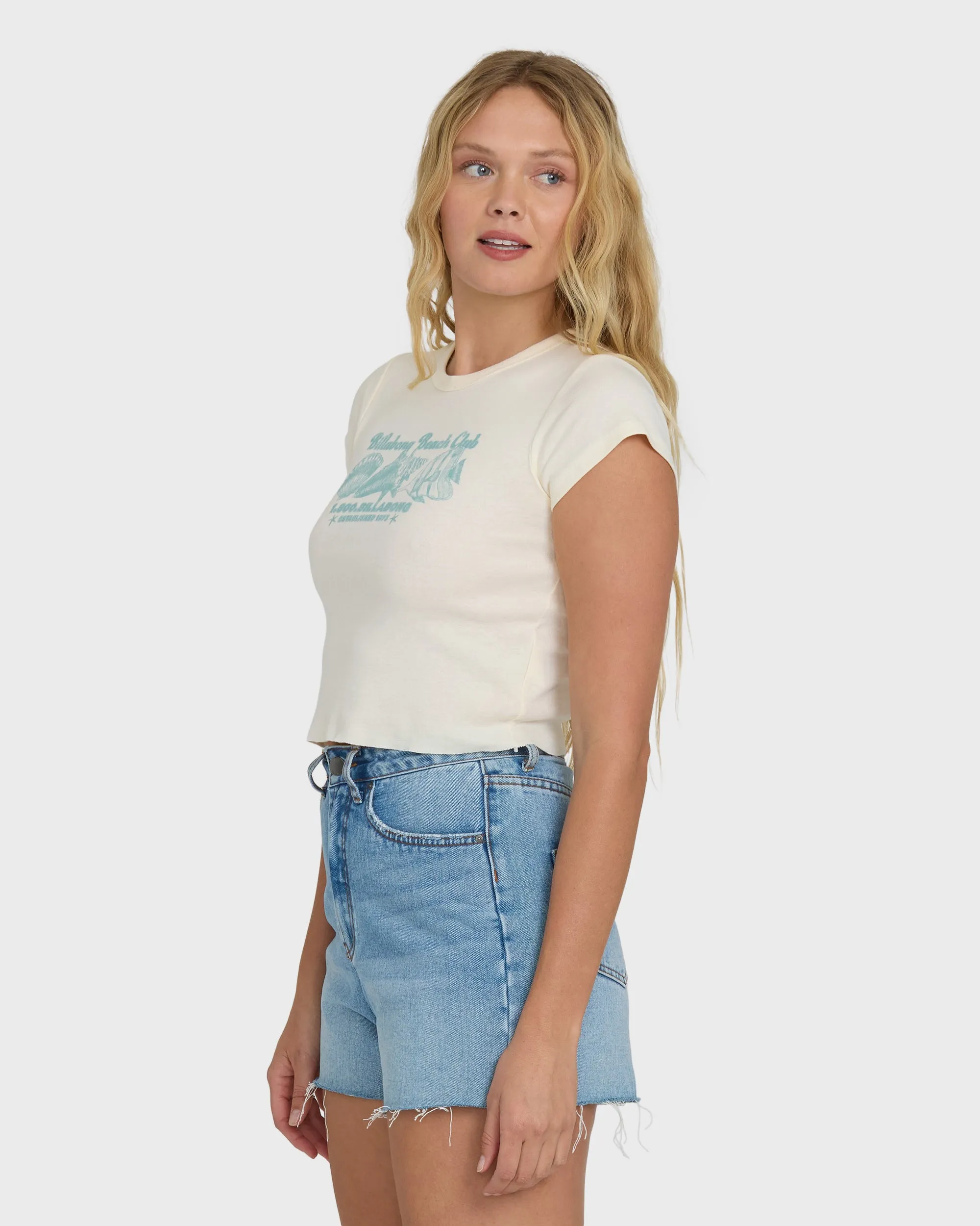 Beach Club Short Sleeve T-Shirt - Whitecap sold by Billabong product image thumbnail 3
