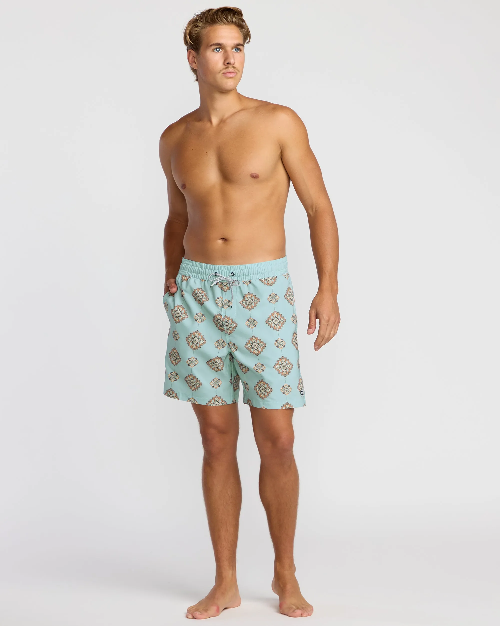 Good Times Layback 16" Trunks - Light Blue sold by Billabong product image thumbnail 4