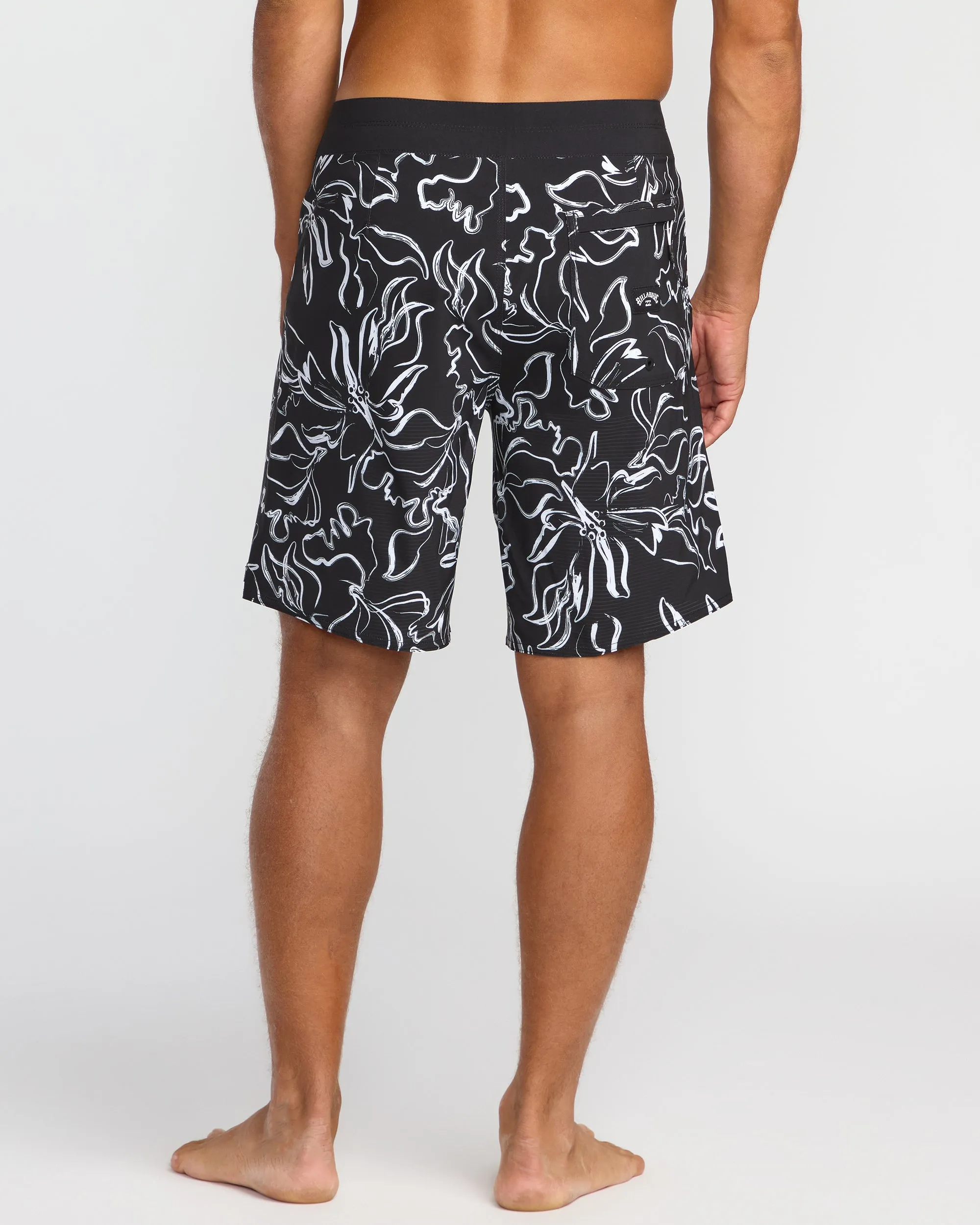 Sundays Airlite 19" Boardshorts - Black White sold by Billabong product image thumbnail 4