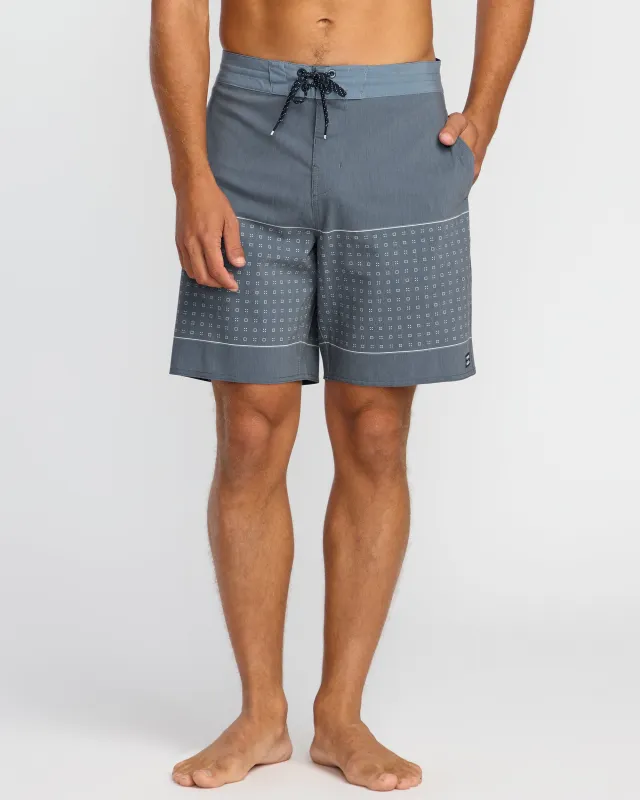 Lowers Lo Tide 19" Boardshorts - Midnight Blue sold by Billabong