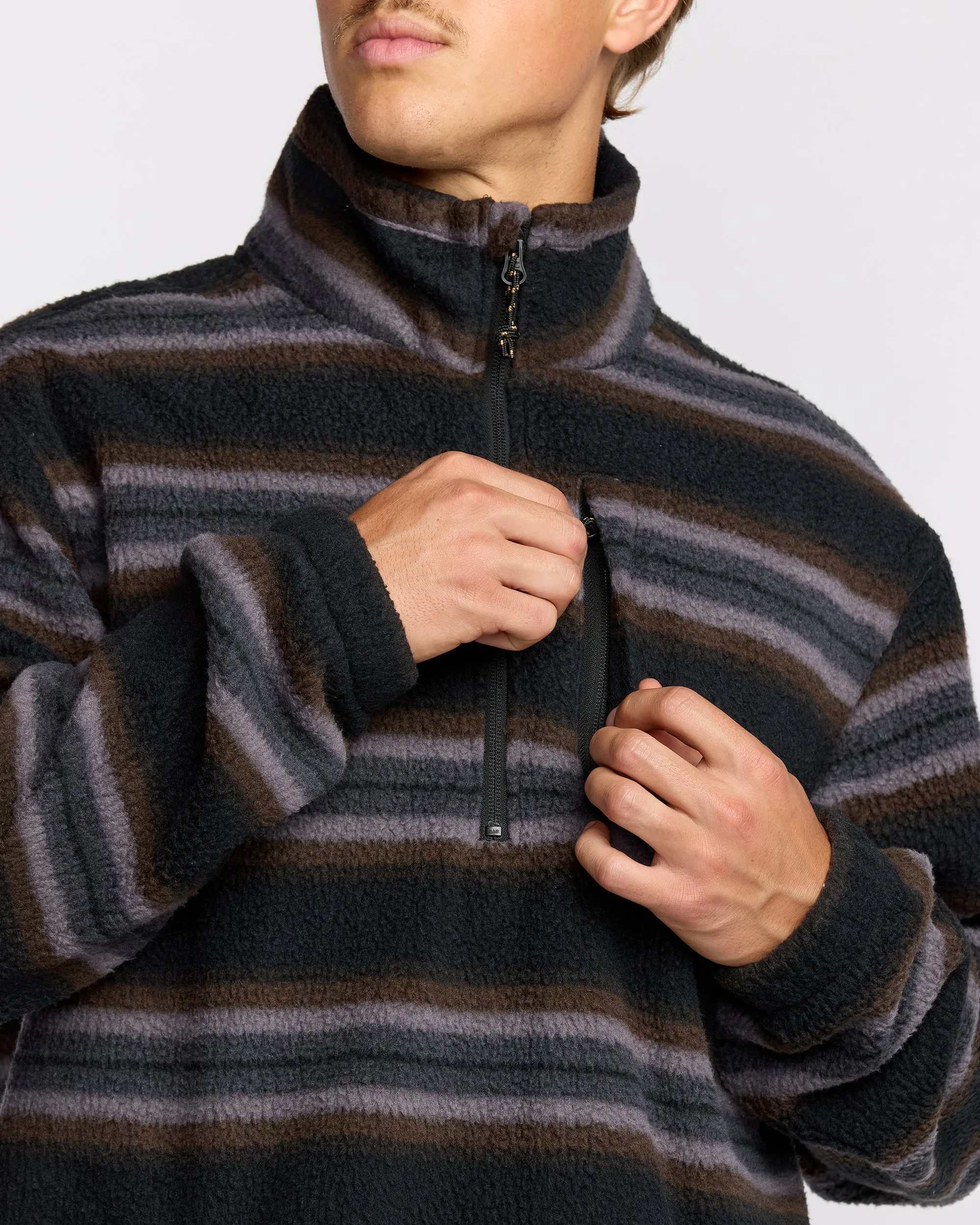 Boundary Mock Sweatshirt - Black sold by Billabong product image thumbnail 5
