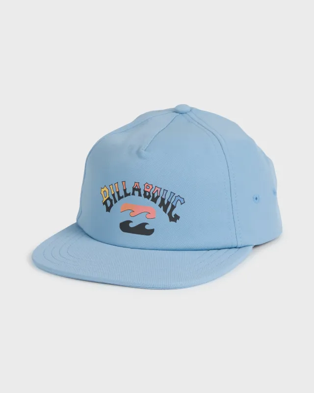 Arch Team Snapback Hat - Bright Blue sold by Billabong