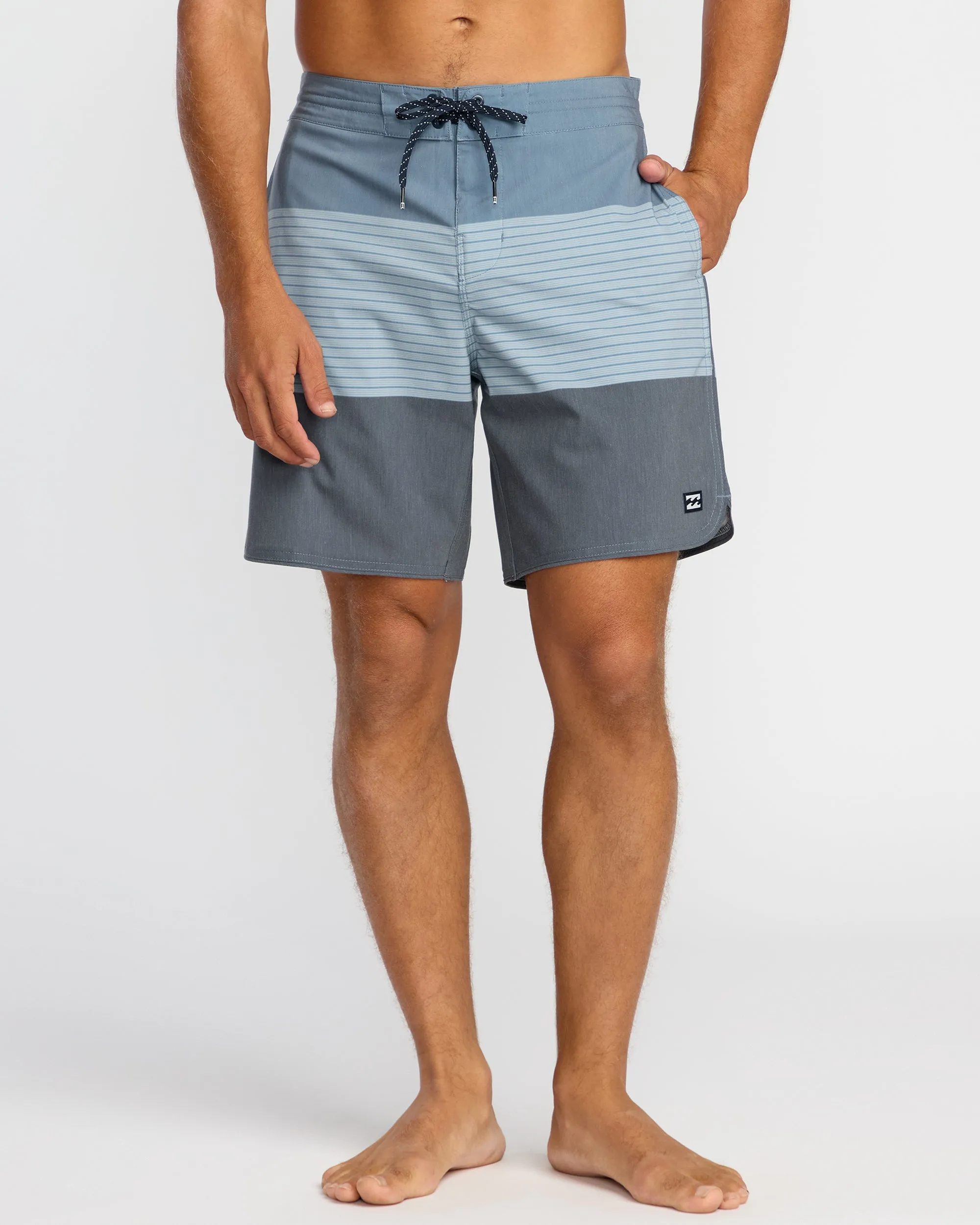 73 Lo Tide 18" Boardshorts - Steel Blue sold by Billabong