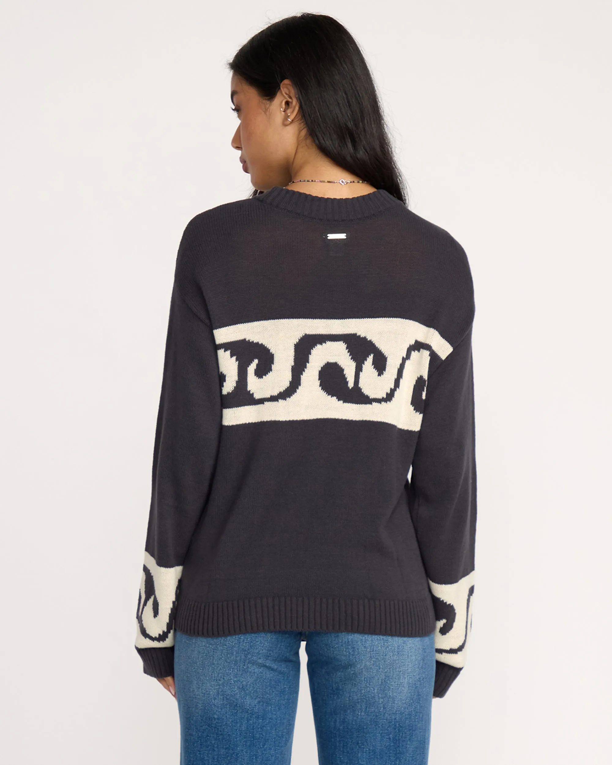 Wave Fade Sweater - Black Sands sold by Billabong product image thumbnail 3