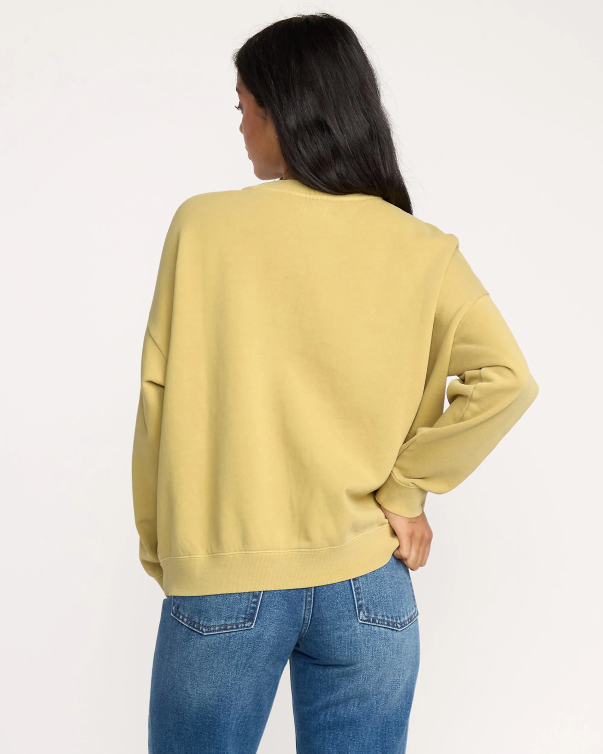Echo Crewneck Sweatshirt - Light Olive sold by Billabong product image thumbnail 3