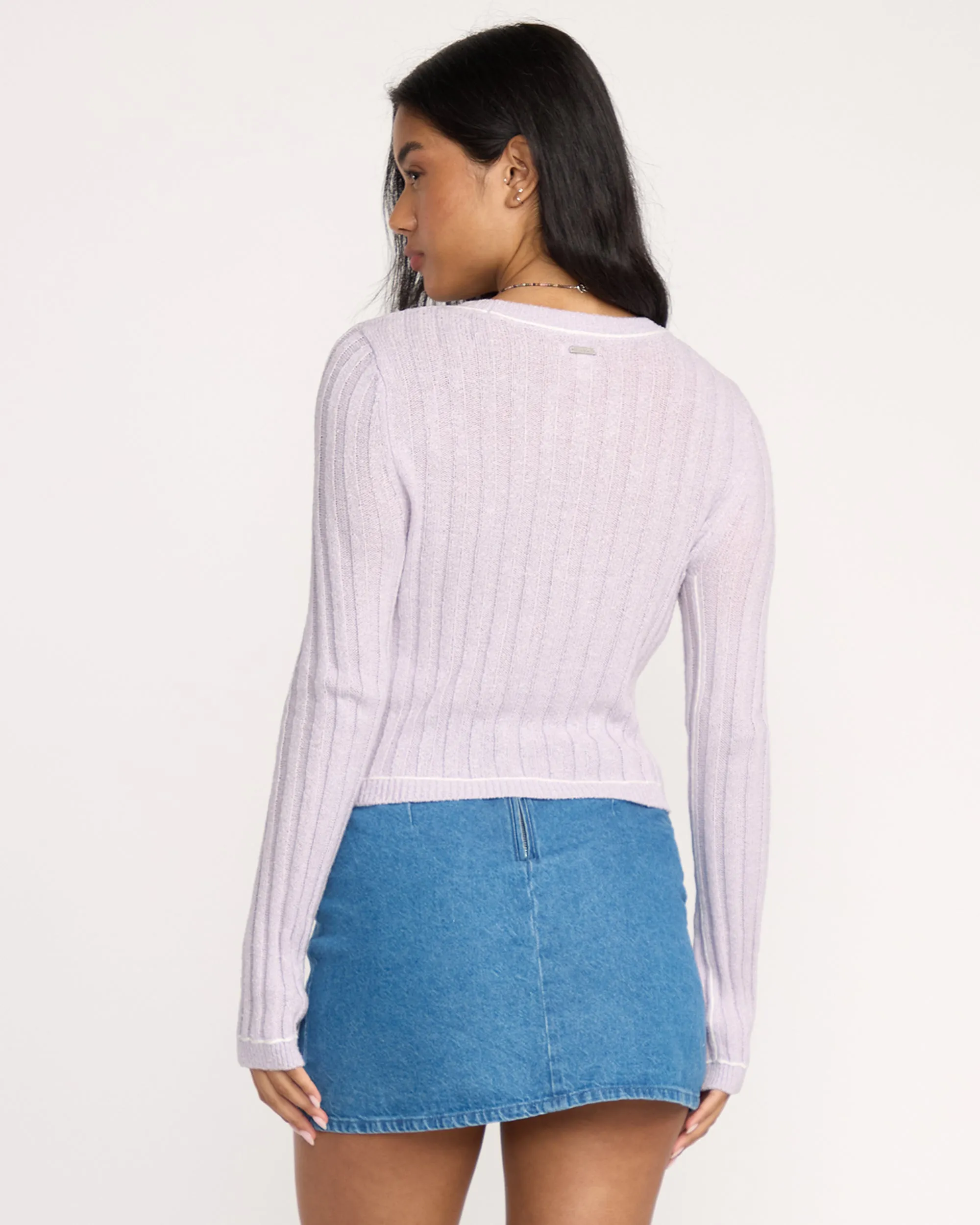 Clare Sweater - Violet Ice sold by Billabong product image thumbnail 4