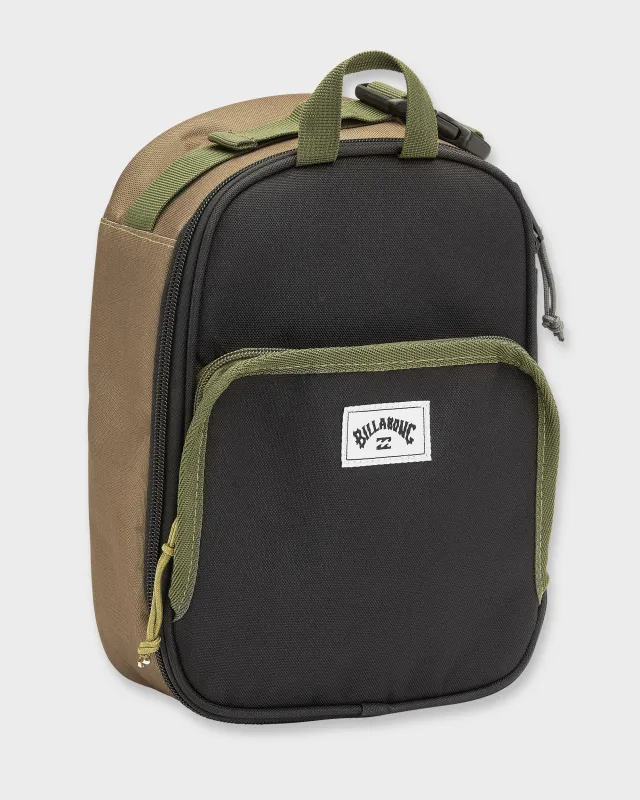 Vertigo Lunch Box - Black Green sold by Billabong
