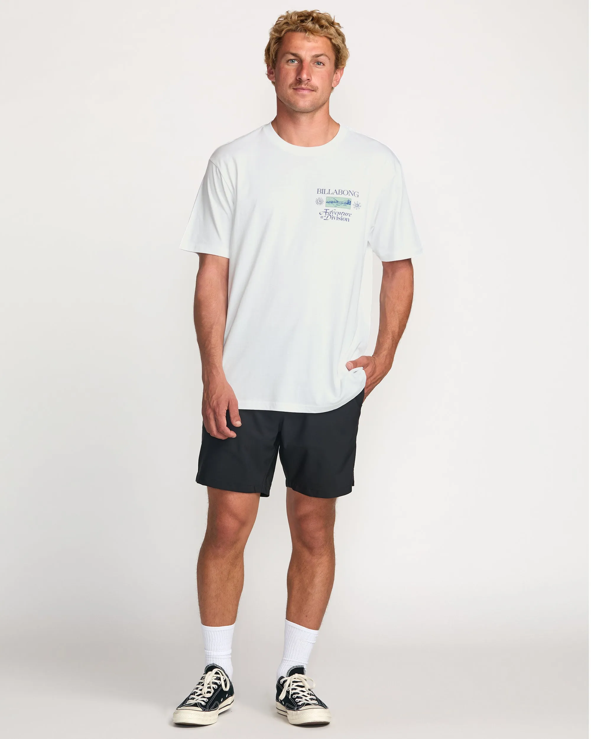 Tidal Research A/Div Tee - White sold by Billabong product image thumbnail 5