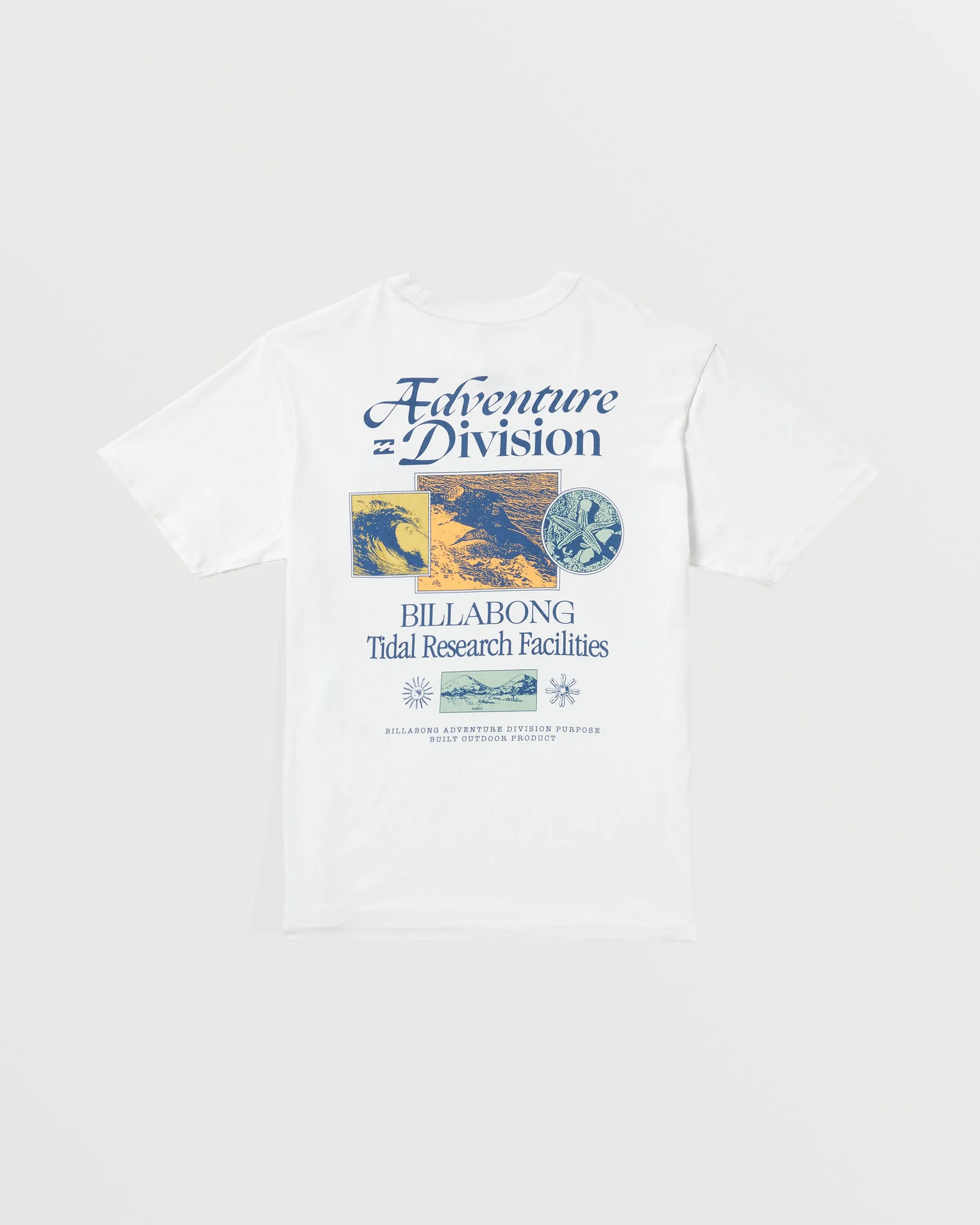 Tidal Research A/Div Tee - White sold by Billabong product image thumbnail 4