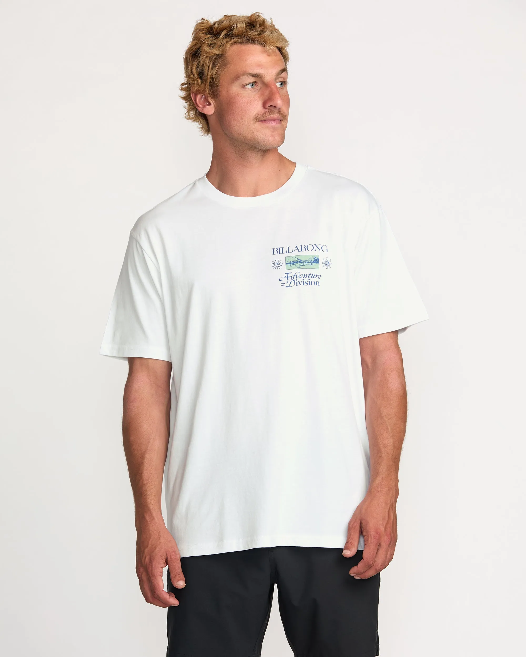Tidal Research A/Div Tee - White sold by Billabong