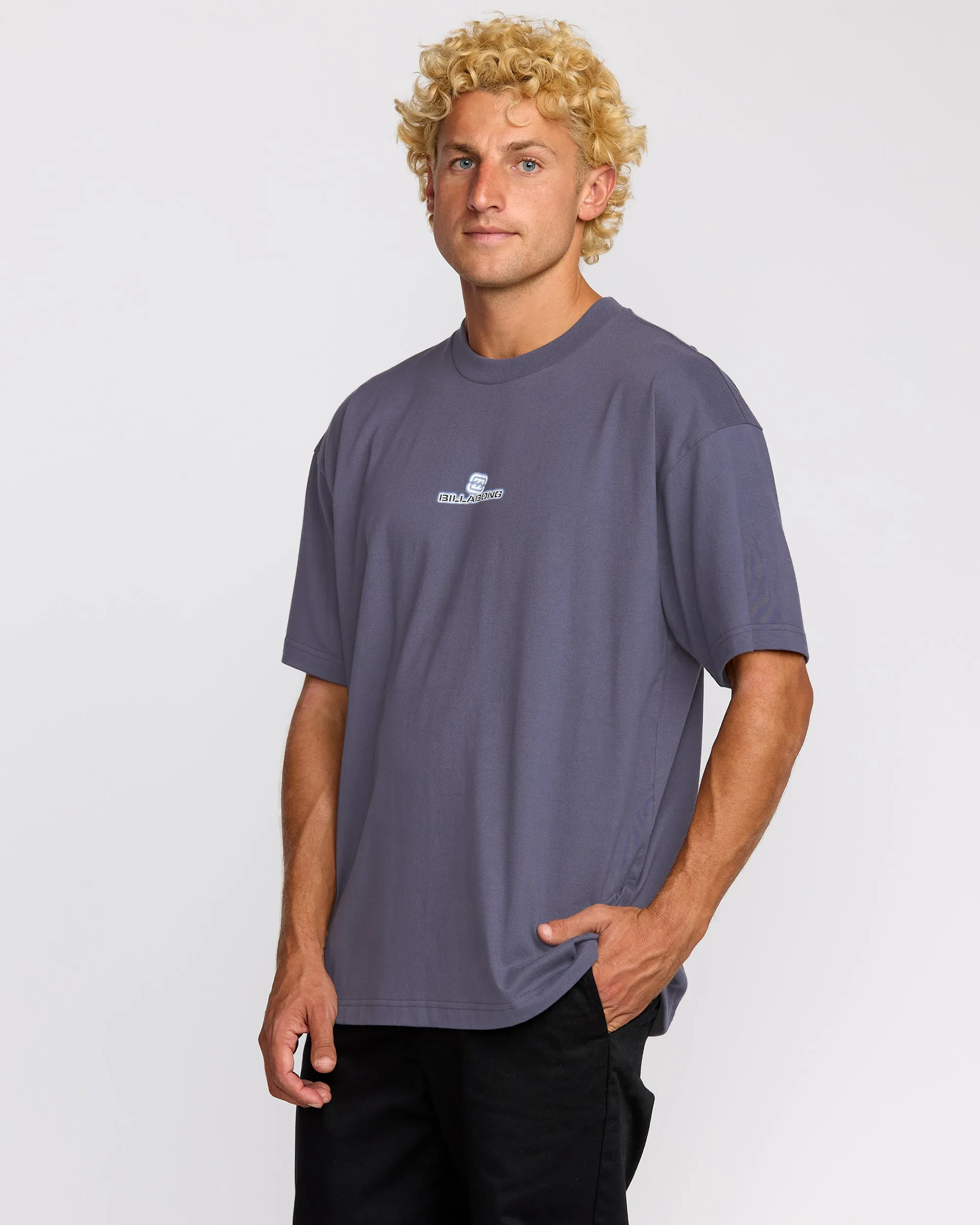 Spec Dotcom Short Sleeve T-Shirt - Navy sold by Billabong product image thumbnail 3