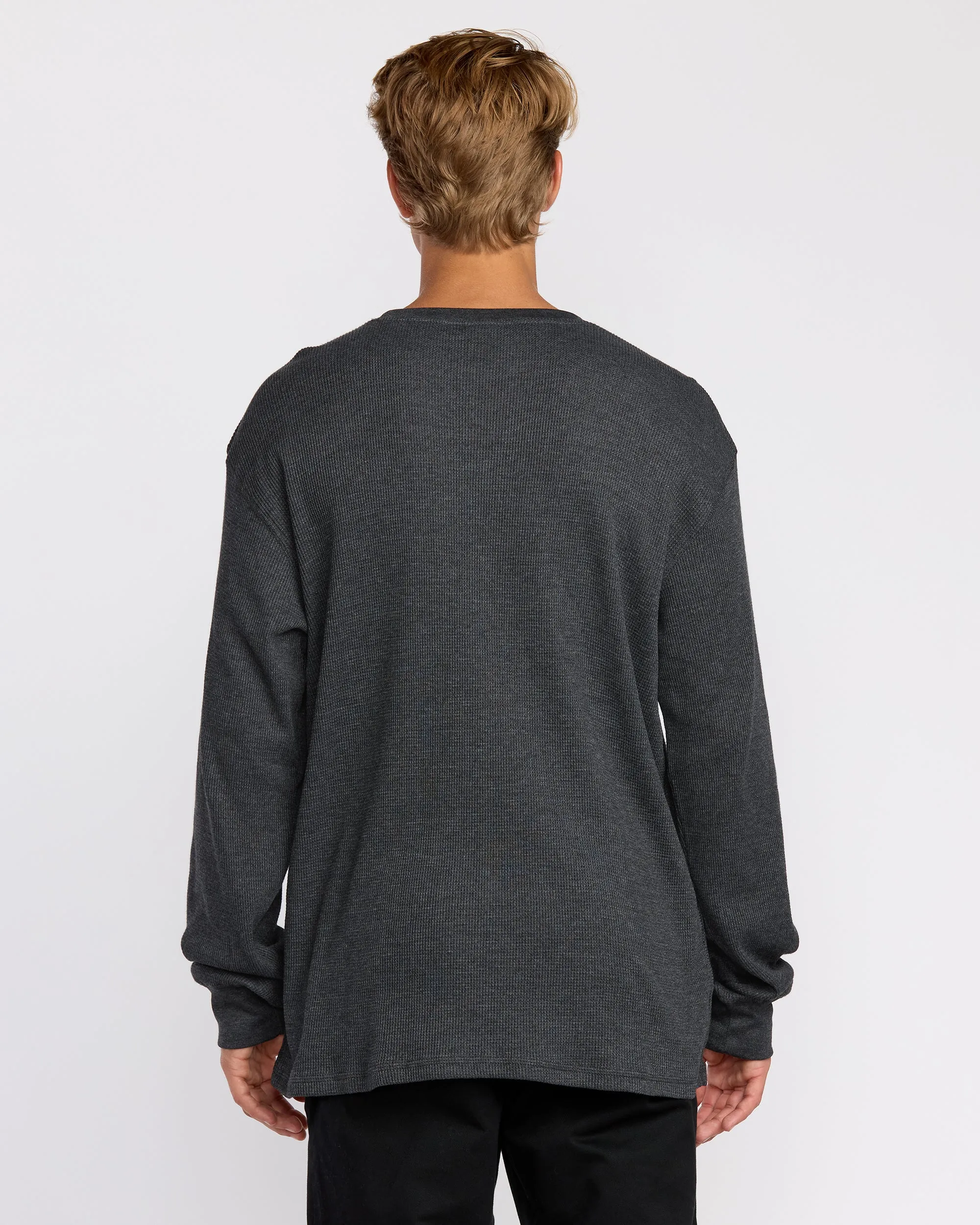 Essential Thermal Top - Black Heather sold by Billabong product image thumbnail 2