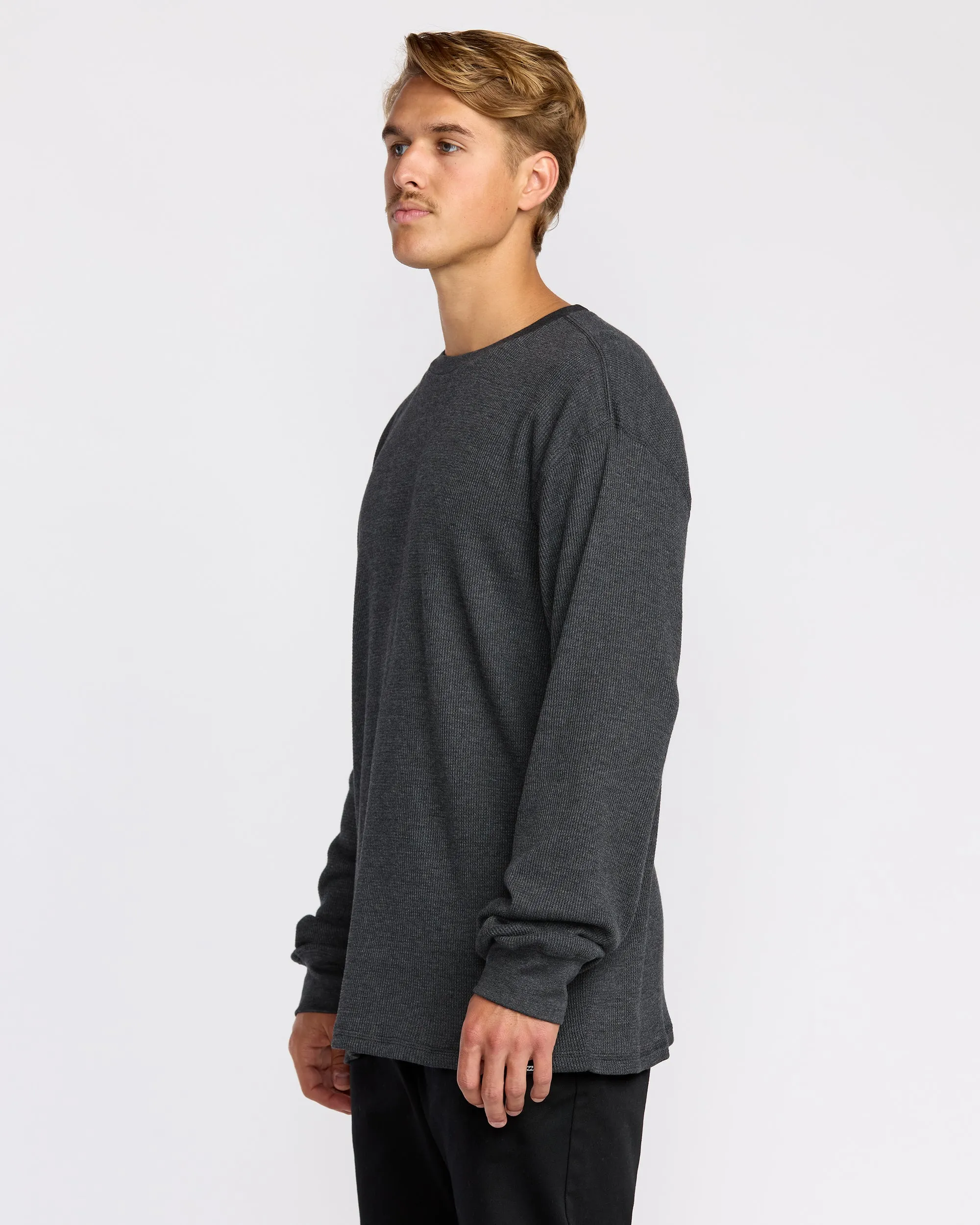 Essential Thermal Top - Black Heather sold by Billabong product image thumbnail 3