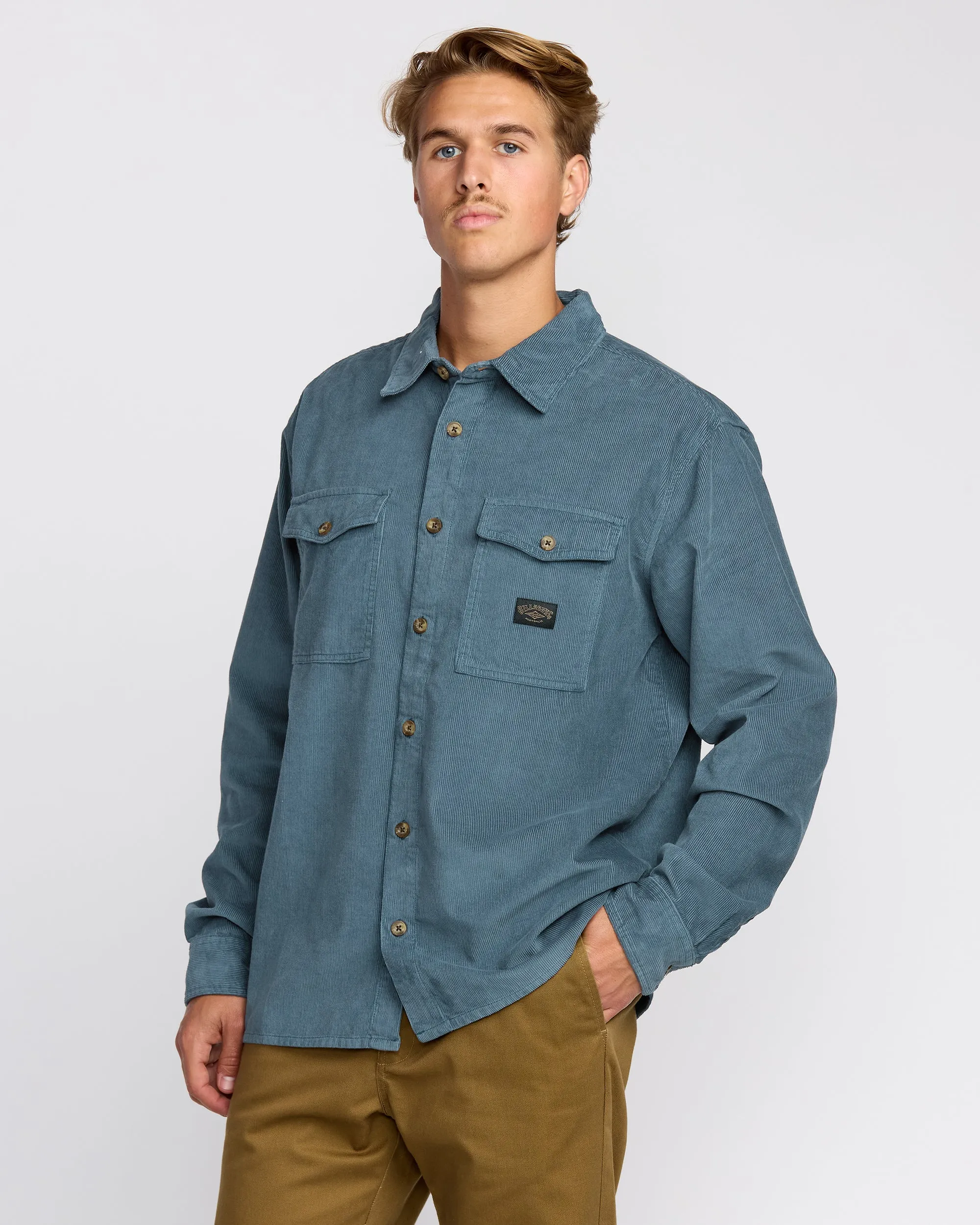 Bong Days Long Sleeve Shirt - Steel Blue sold by Billabong product image thumbnail 3