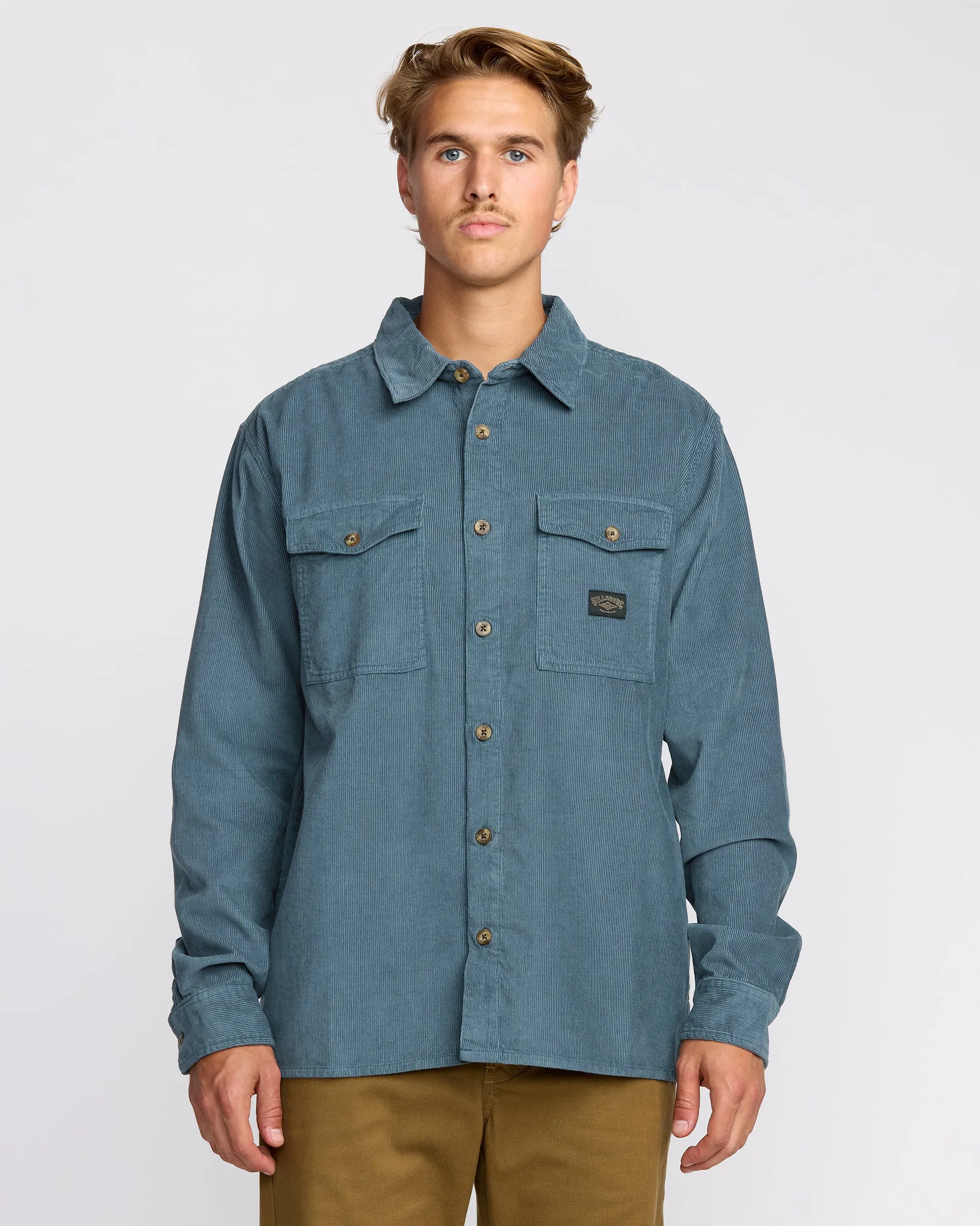 Bong Days Long Sleeve Shirt - Steel Blue sold by Billabong