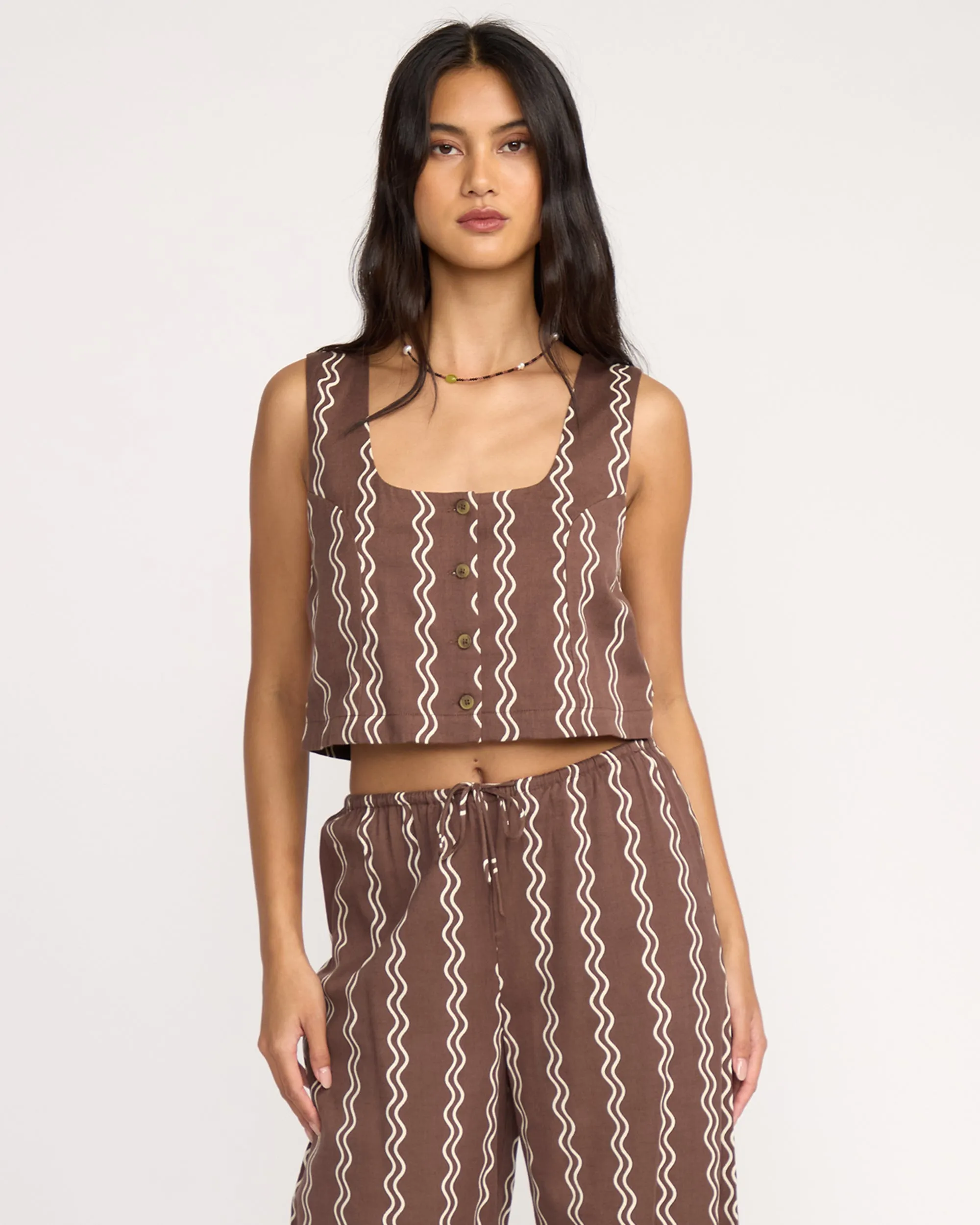 Another Wave Tank - Espresso sold by Billabong product image thumbnail 2