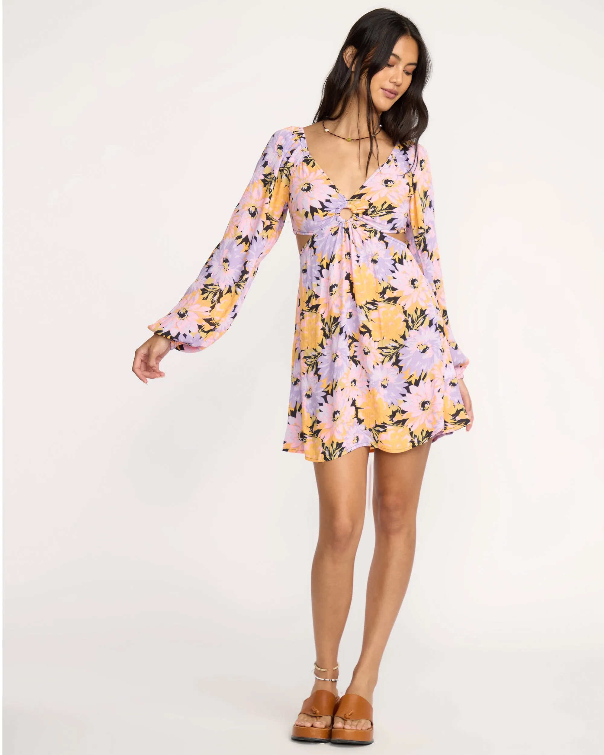 Last Call Mini Dress - Black Sands sold by Billabong product image thumbnail 4