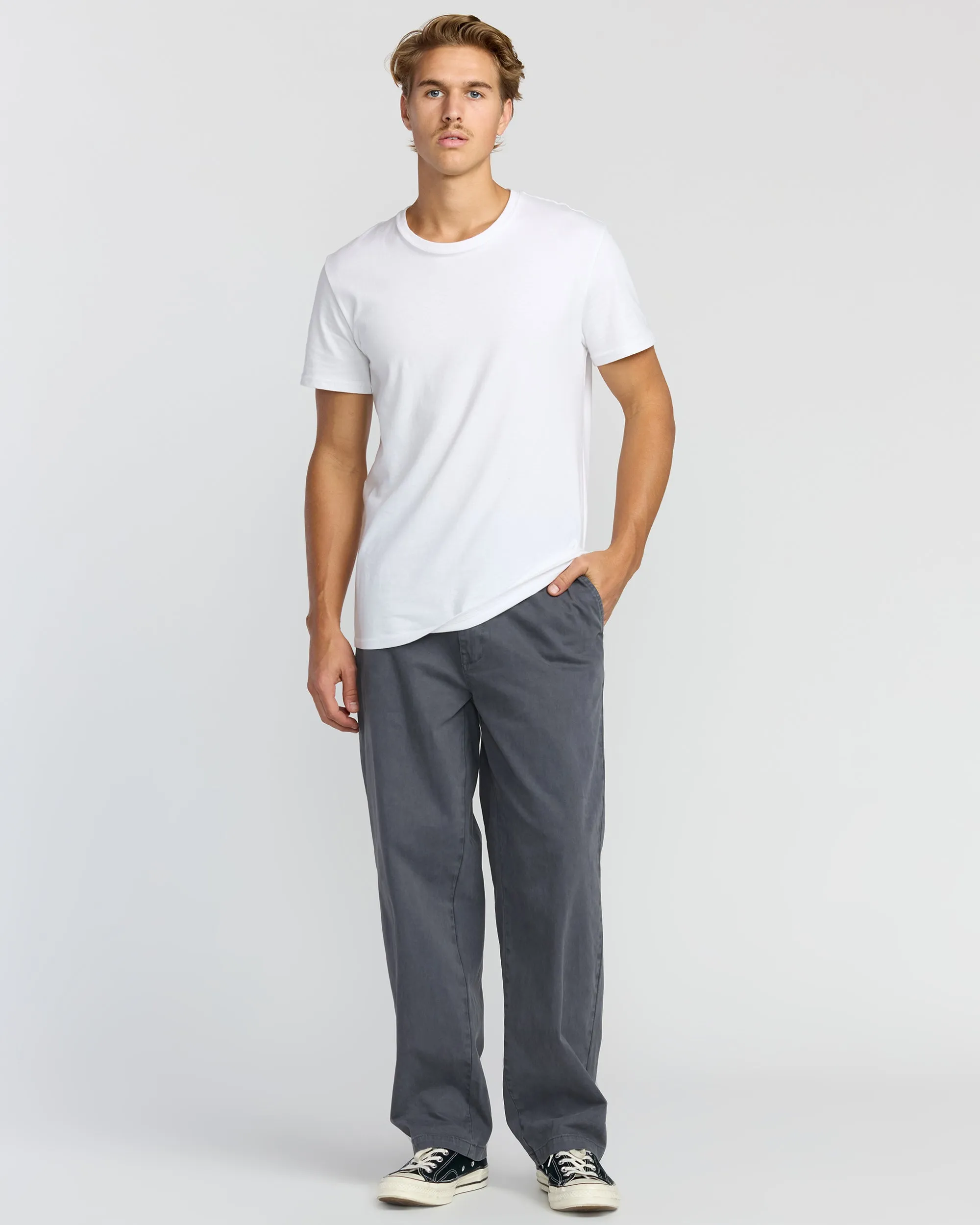 73 Wave Washed Chino Pants - Midnight Blue sold by Billabong product image thumbnail 4