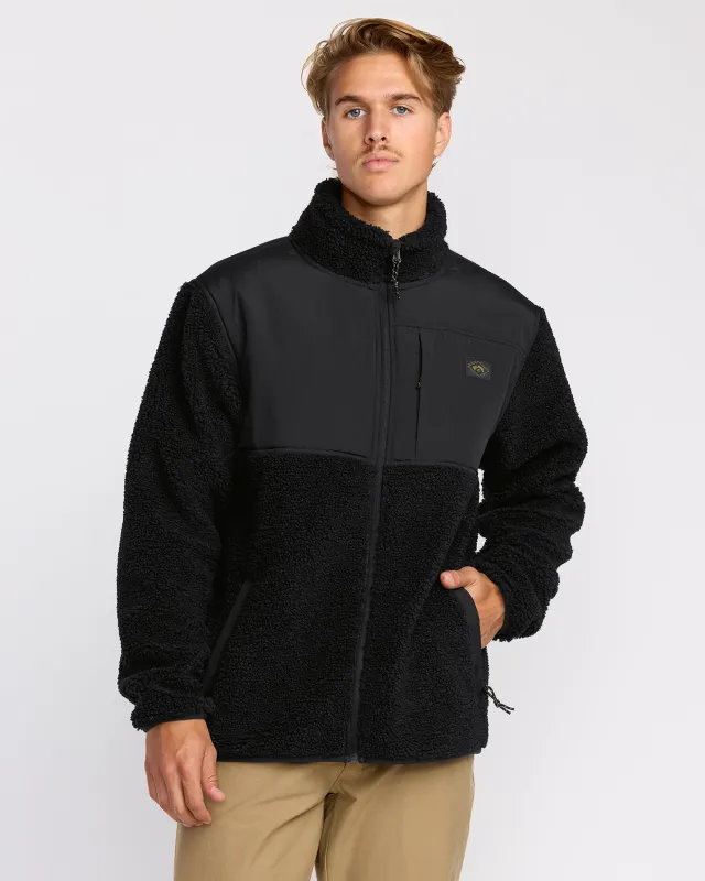 Boundary Summit Zip Sweatshirt - Black sold by Billabong