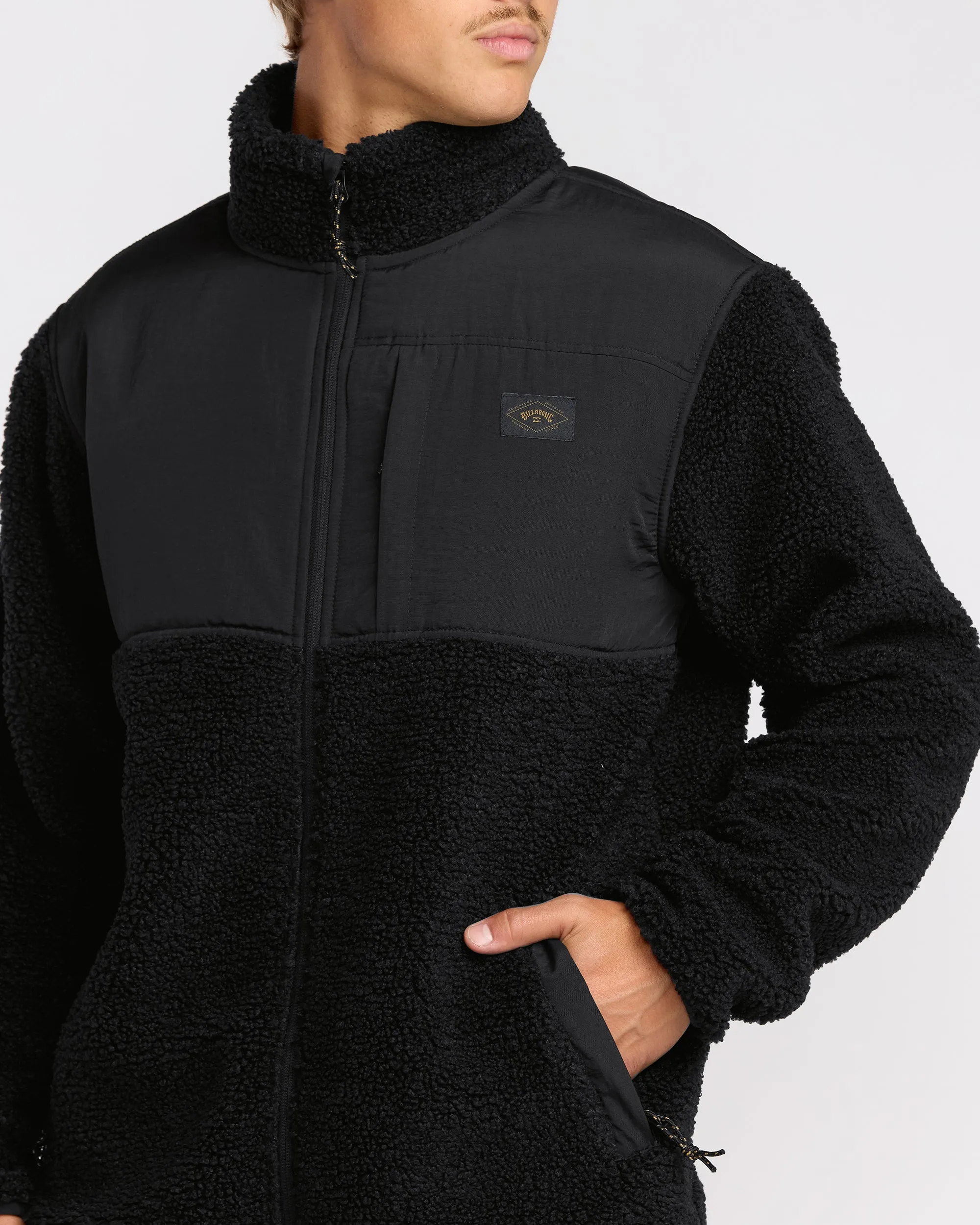 Boundary Summit Zip Sweatshirt - Black sold by Billabong product image thumbnail 5