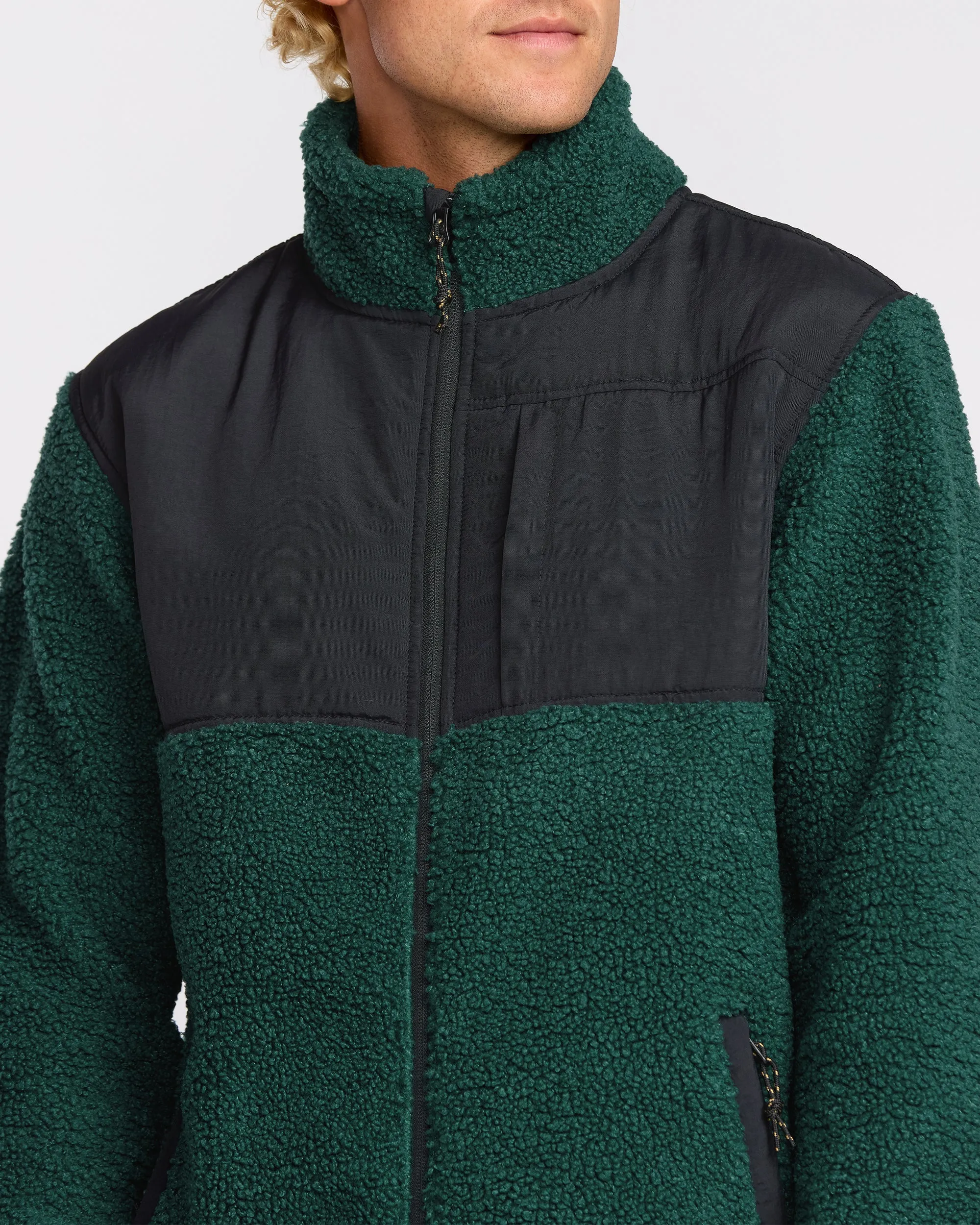 Boundary Summit Zip Sweatshirt - Pine sold by Billabong product image thumbnail 5