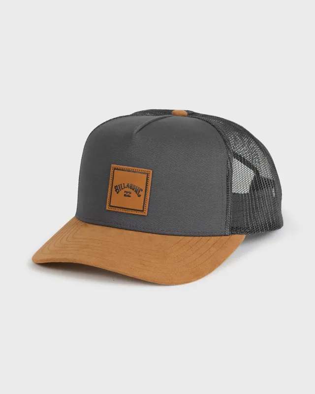 Stacked Trucker Hat - Aged Indigo sold by Billabong