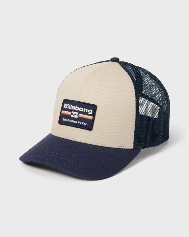 Walled Trucker Hat - Midnight Navy sold by Billabong