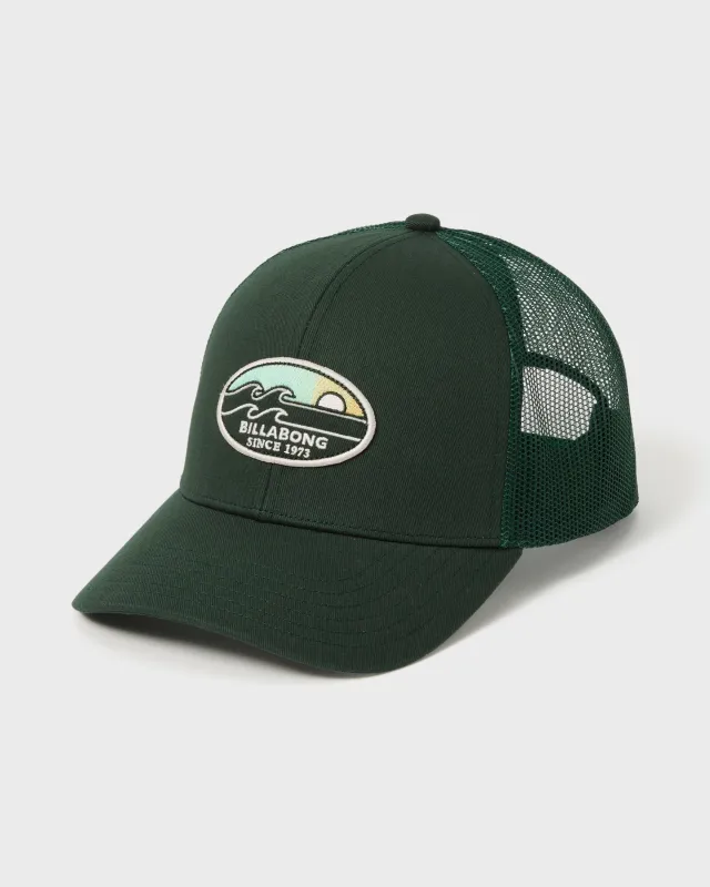 Walled Trucker Hat - Forest sold by Billabong