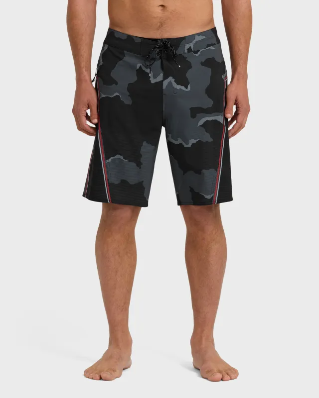Straddie Airlite 20" Boardshorts - Black Camo sold by Billabong