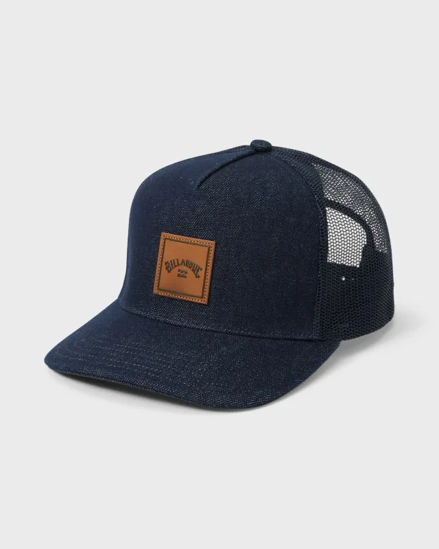 Stacked Trucker Hat - Midnight Navy sold by Billabong