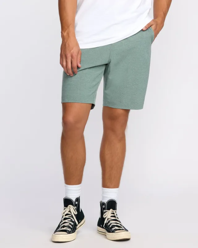 Crossfire Submersible 19" Hybrid Shorts - Green Ash sold by Billabong