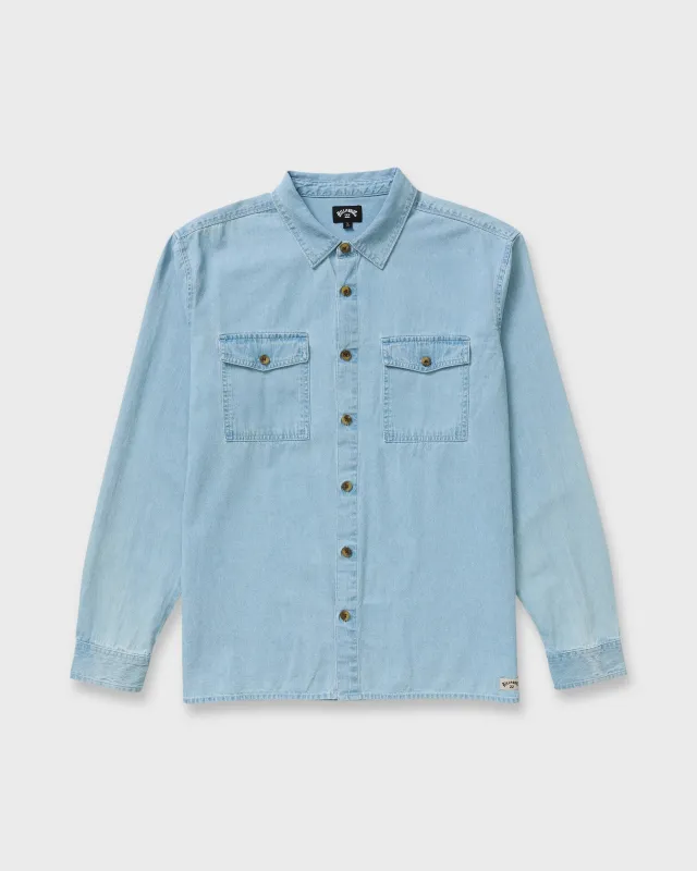 Bong Days Long Sleeve Shirt - Cloud Blue sold by Billabong