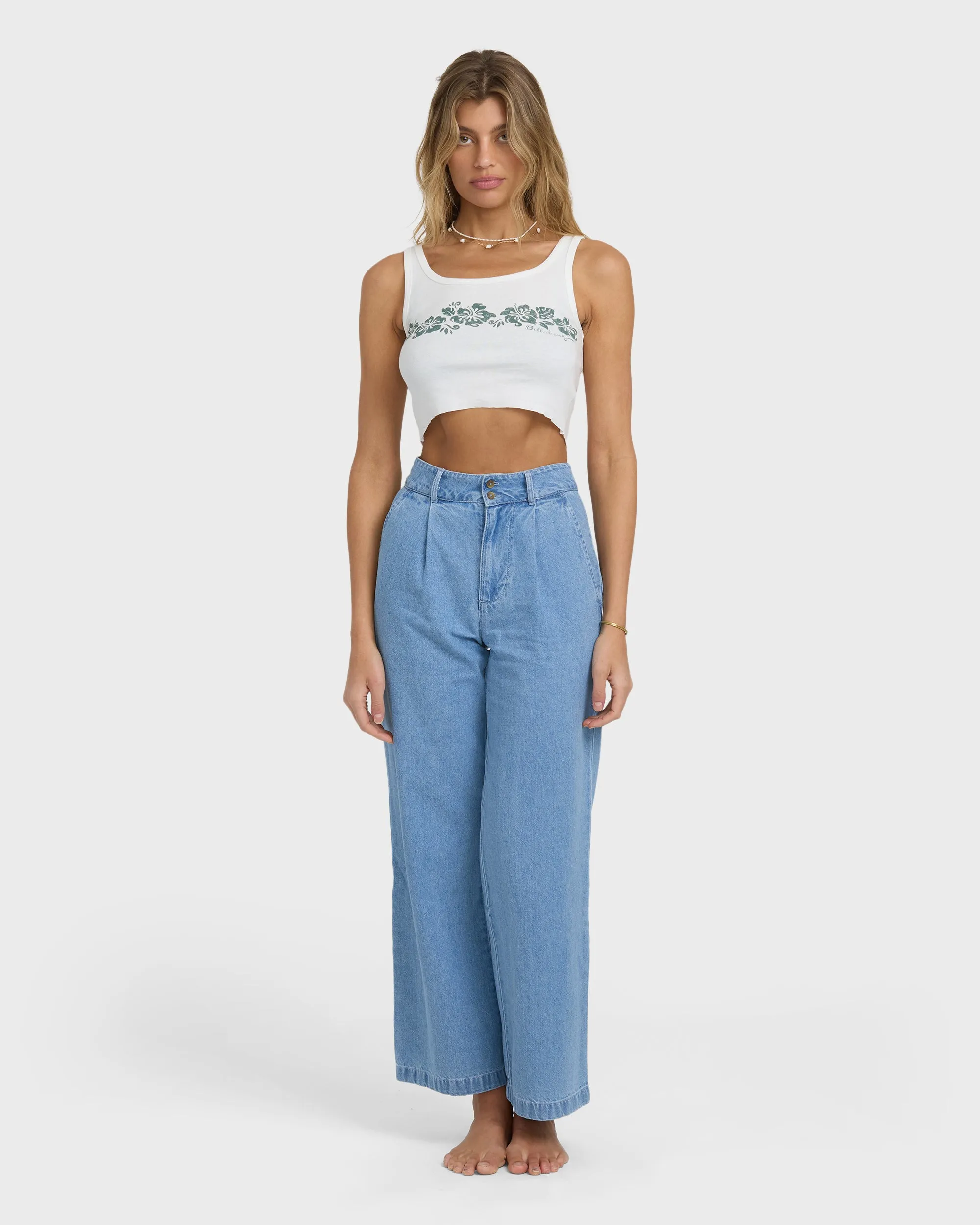 Wave Washed Pants - Sea Blue sold by Billabong