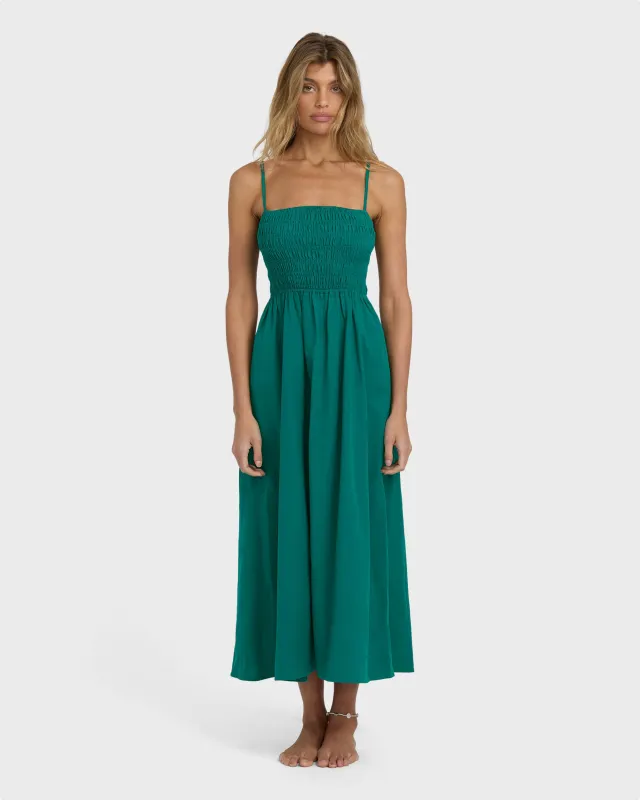 Suns Out Maxi Dress - Deep Sea sold by Billabong