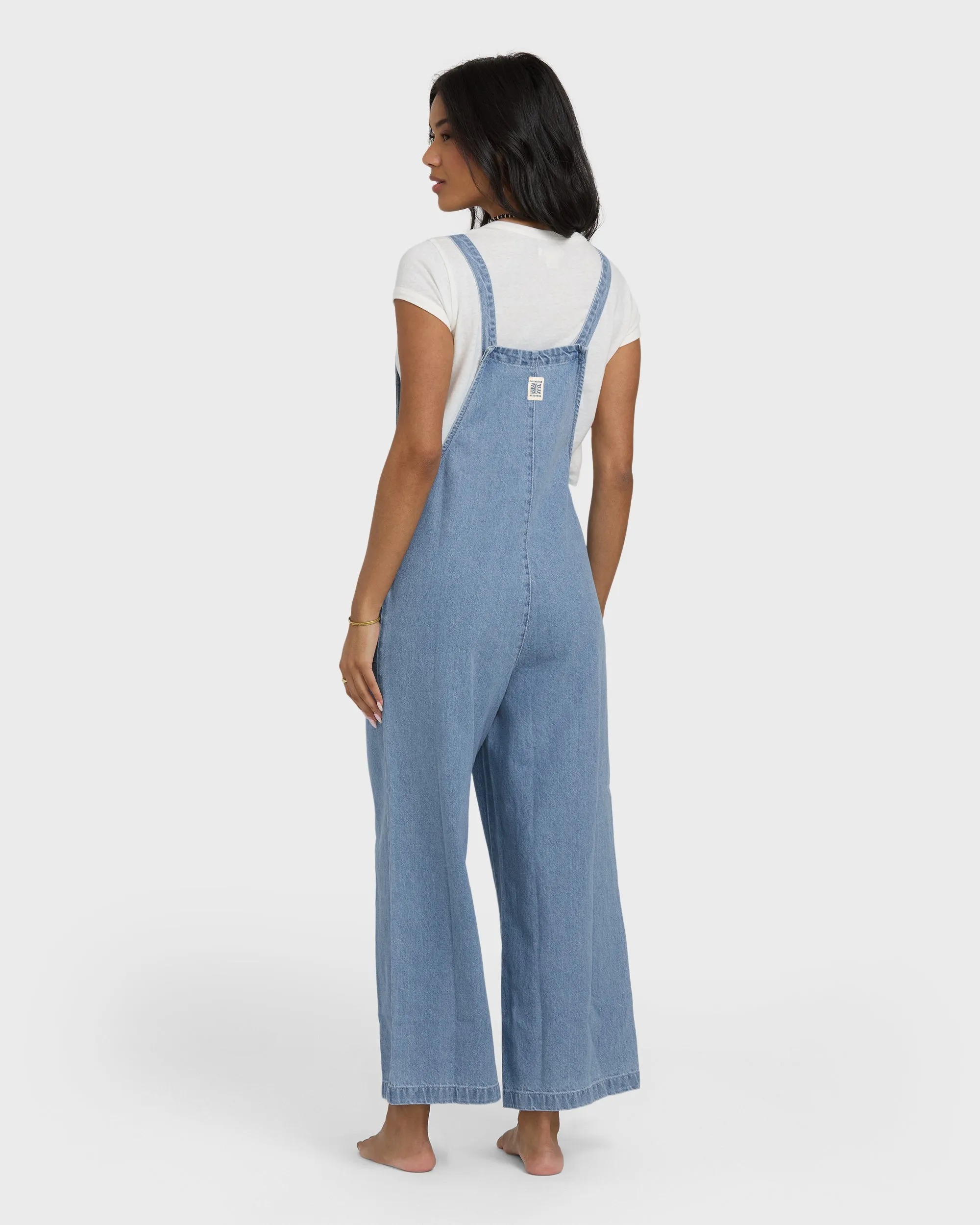 Pacific Time Denim Overall - Sea Blue sold by Billabong product image thumbnail 5