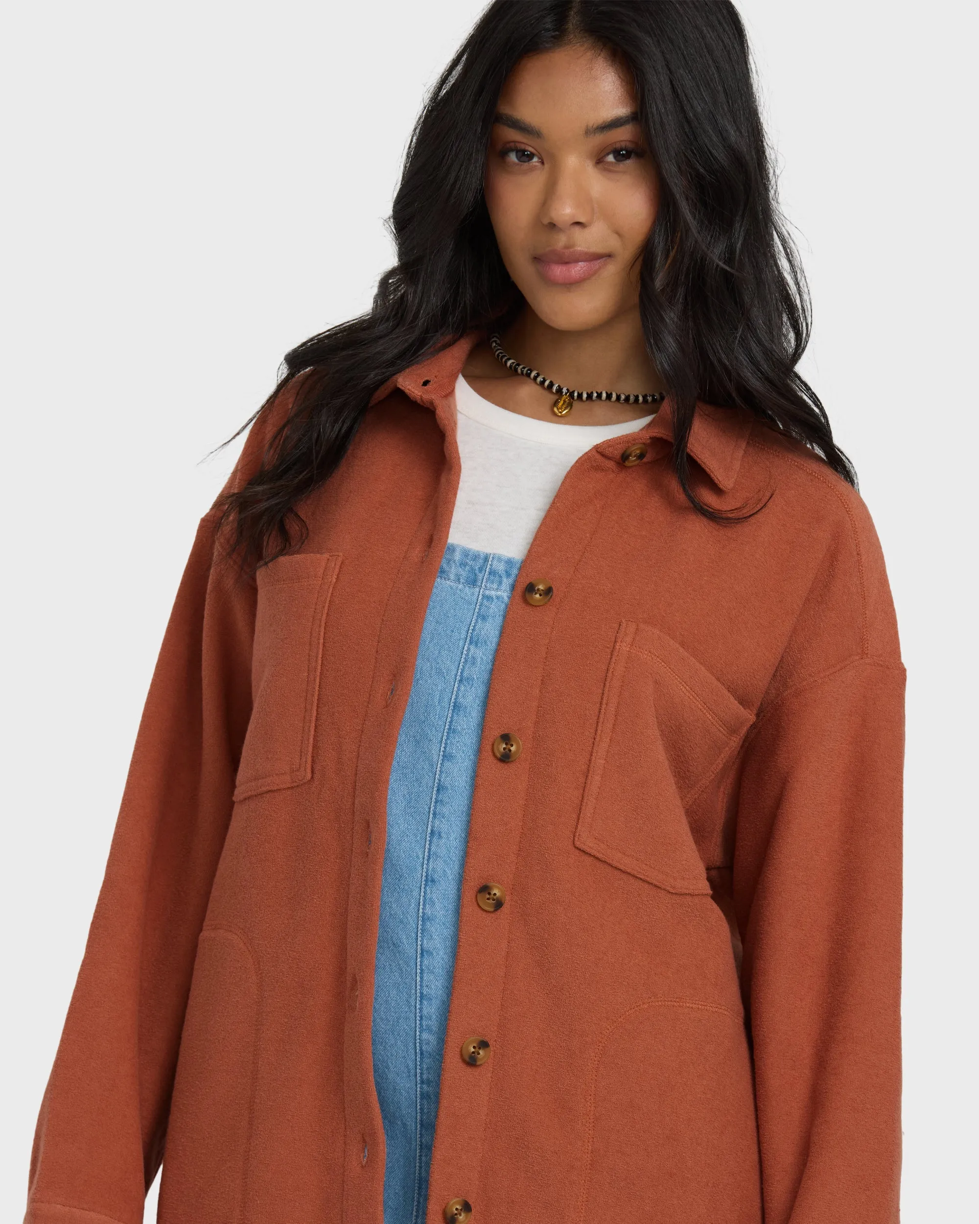 After Time Shacket - Sedona sold by Billabong product image thumbnail 4
