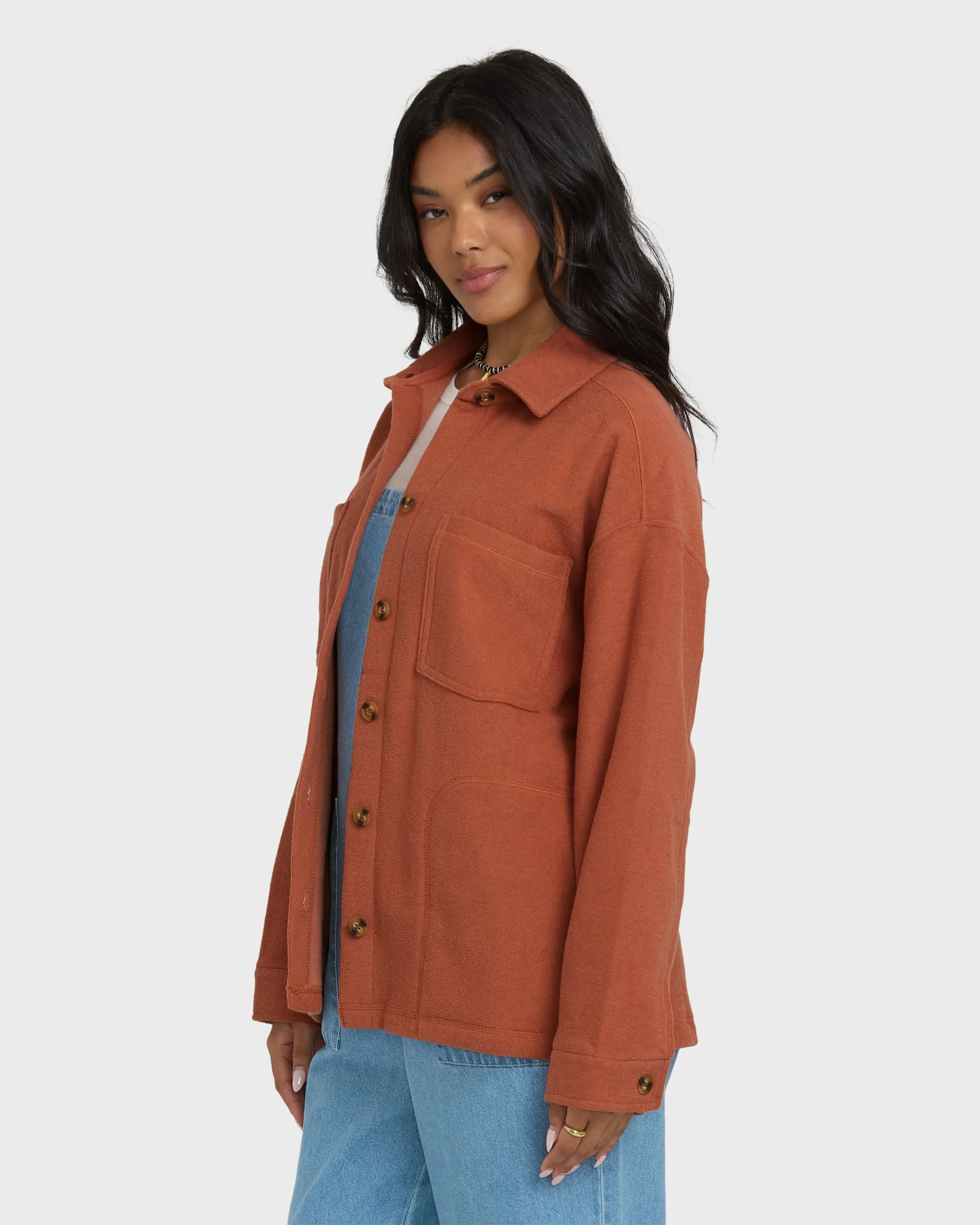 After Time Shacket - Sedona sold by Billabong product image thumbnail 5