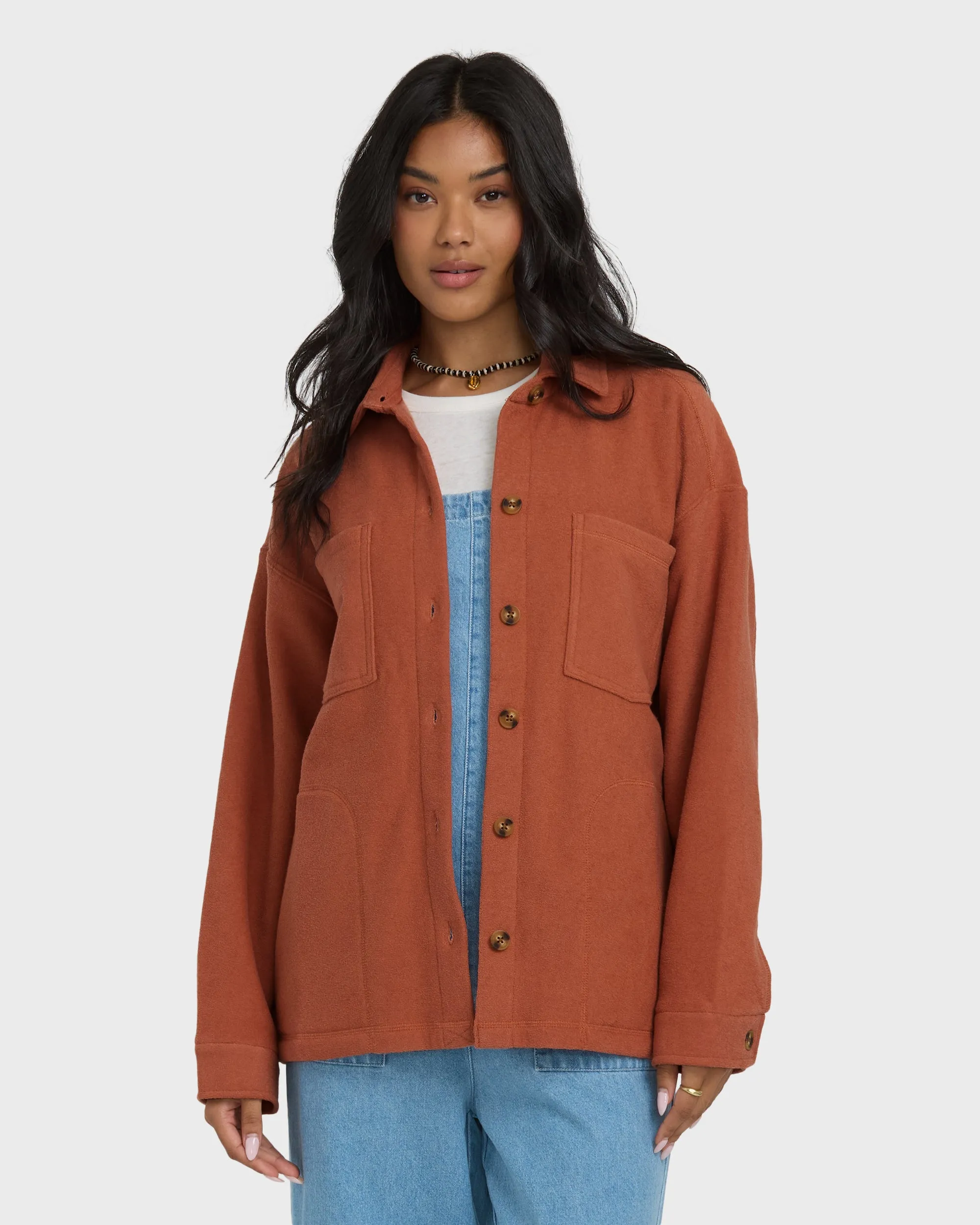 After Time Shacket - Sedona sold by Billabong product image thumbnail 2