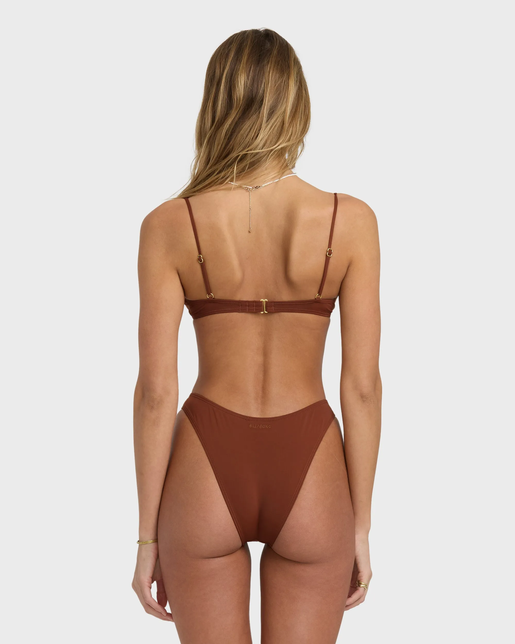 Sol Searcher Jaclyn Crop Bikini Top - Cowhide sold by Billabong product image thumbnail 2