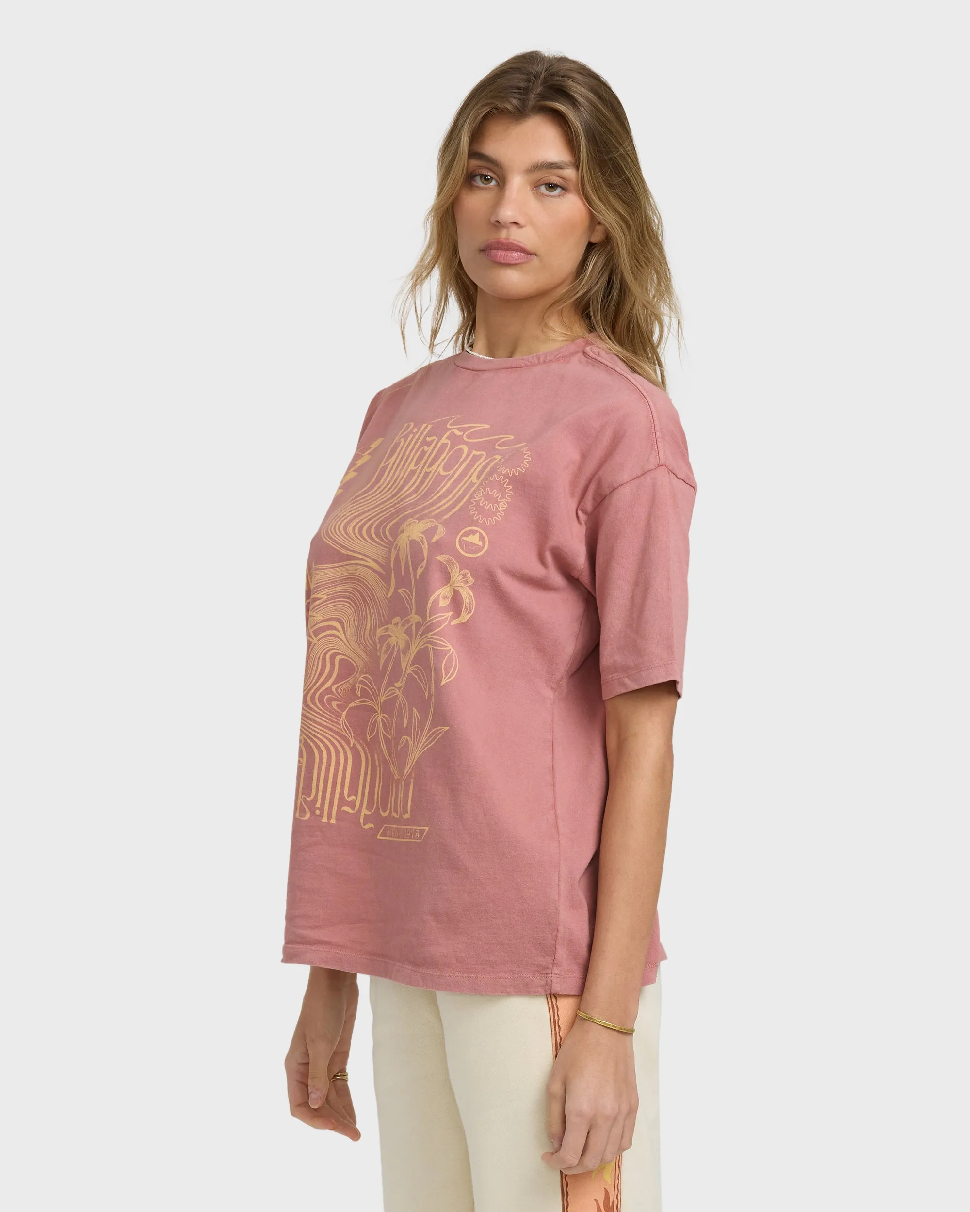 Surf Coalition Short Sleeve T-Shirt - Dark Coral sold by Billabong product image thumbnail 4