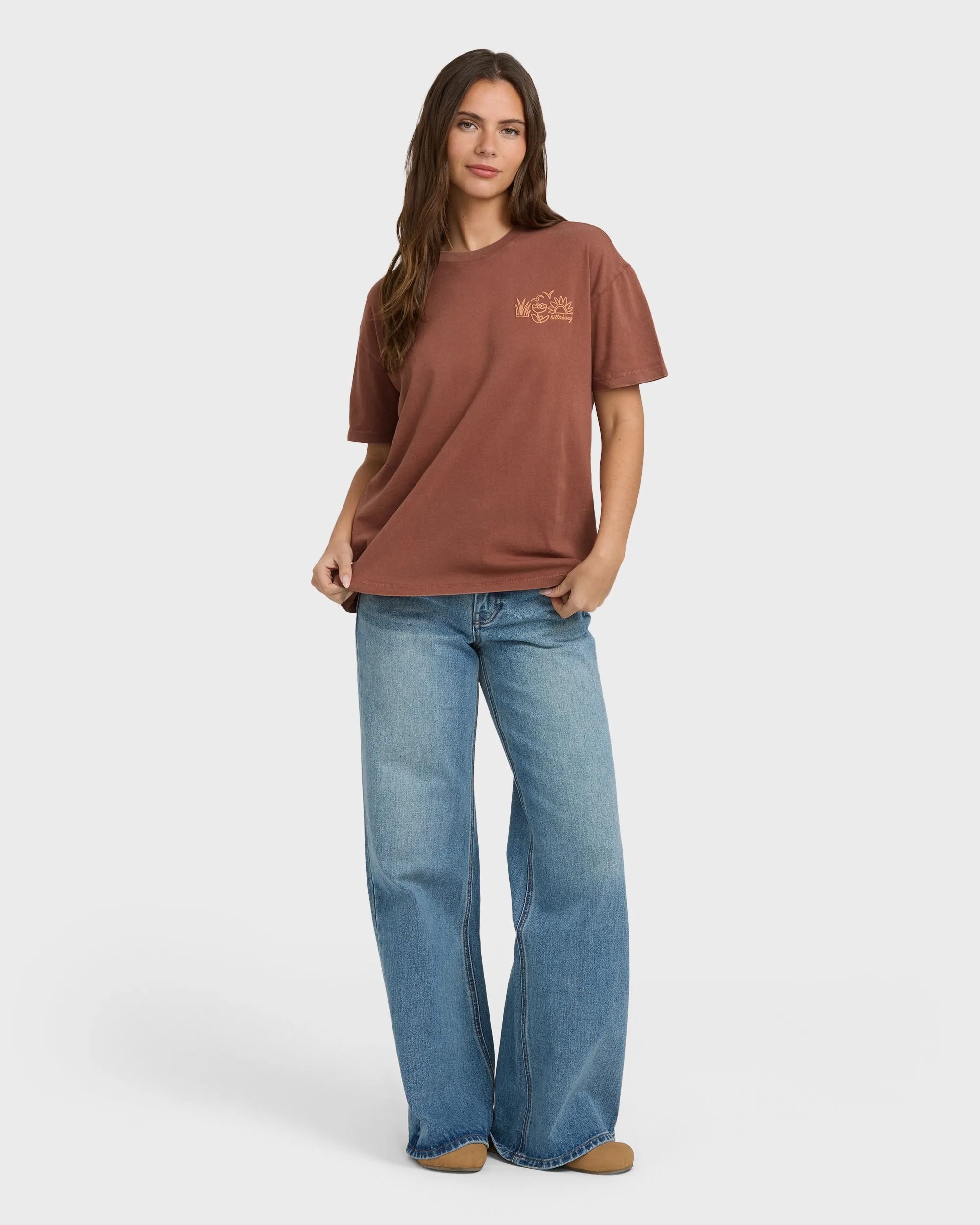 Fresh Glance Short Sleeve T-Shirt - Cowhide sold by Billabong product image thumbnail 3