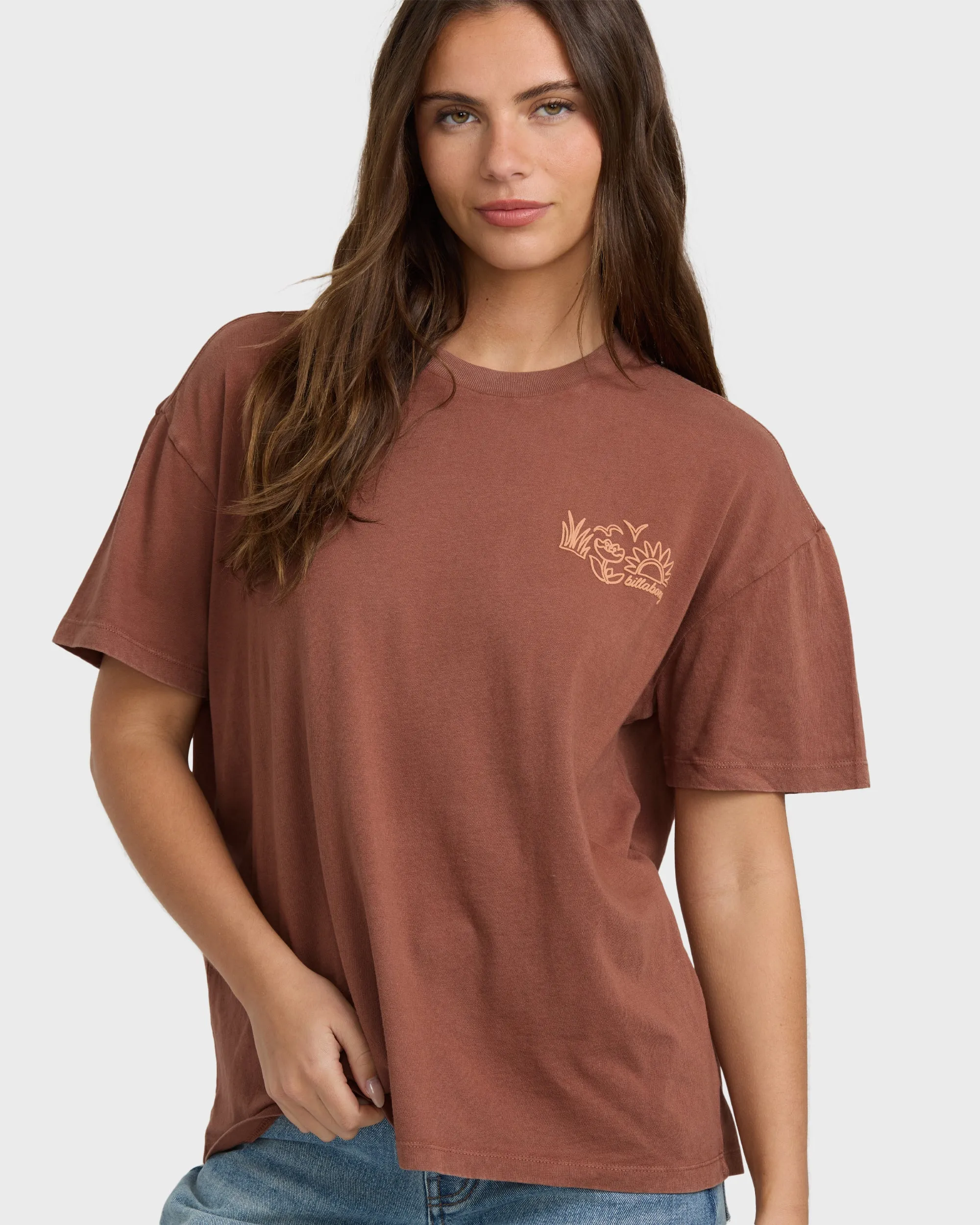 Fresh Glance Short Sleeve T-Shirt - Cowhide sold by Billabong product image thumbnail 5