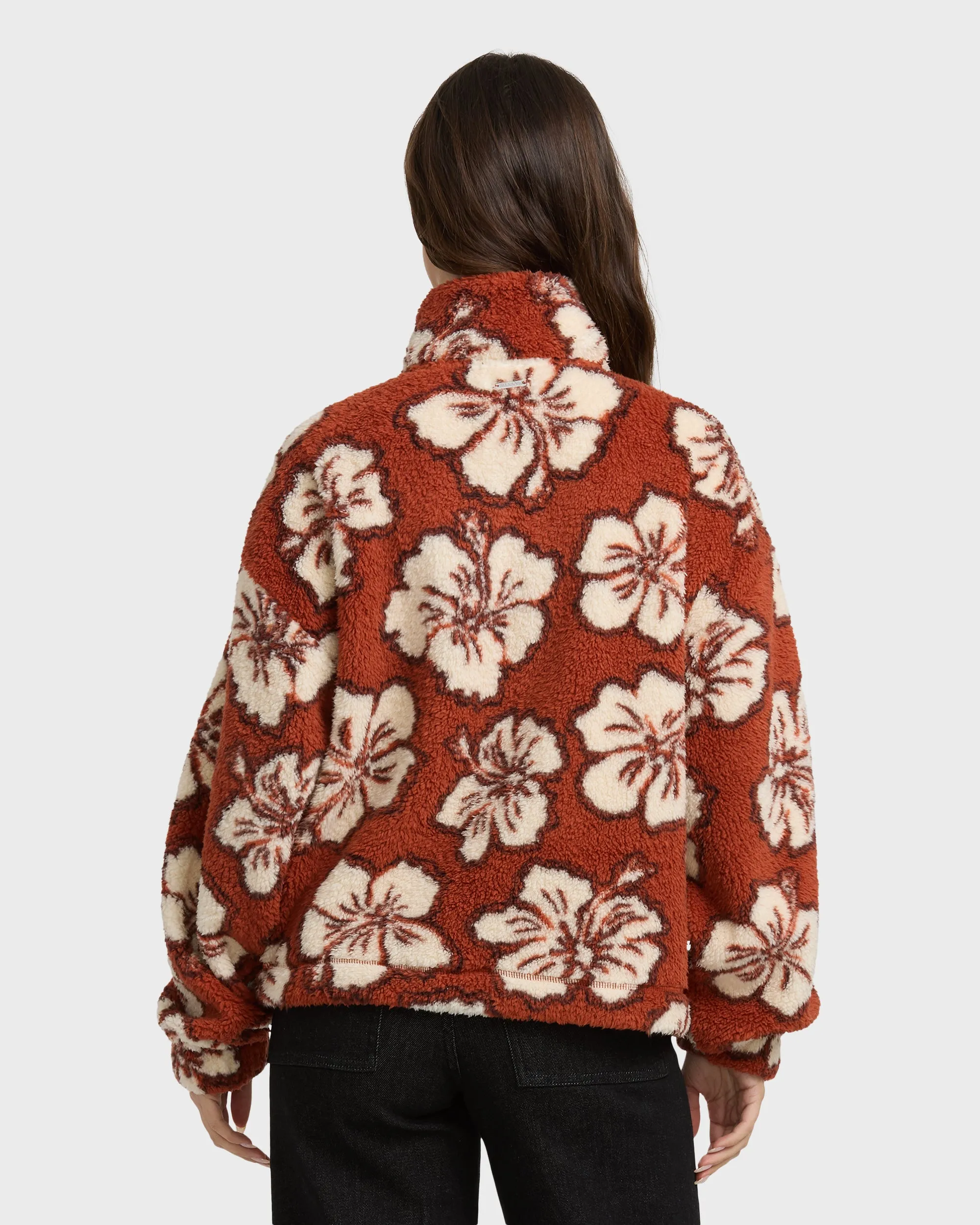 All The Time Sherpa Half Zip Sweatshirt - Sedona sold by Billabong product image thumbnail 5