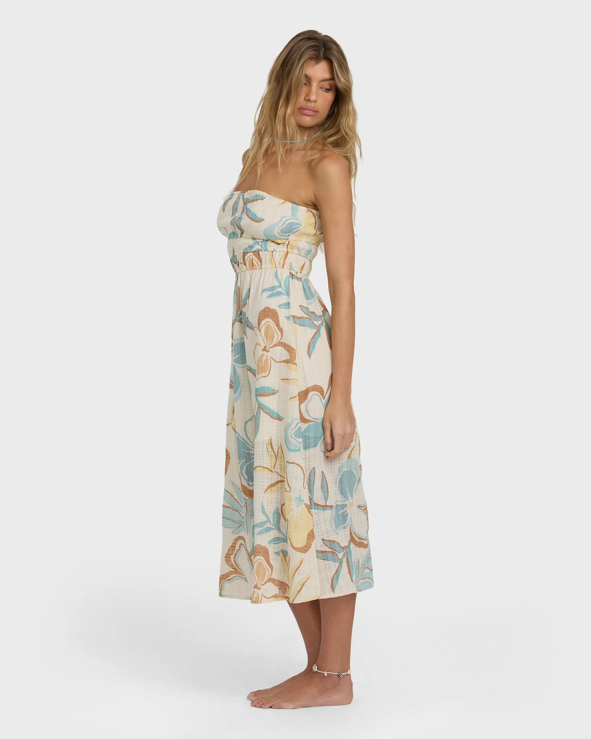 In The Sky Midi Dress - Whitecap sold by Billabong product image thumbnail 4
