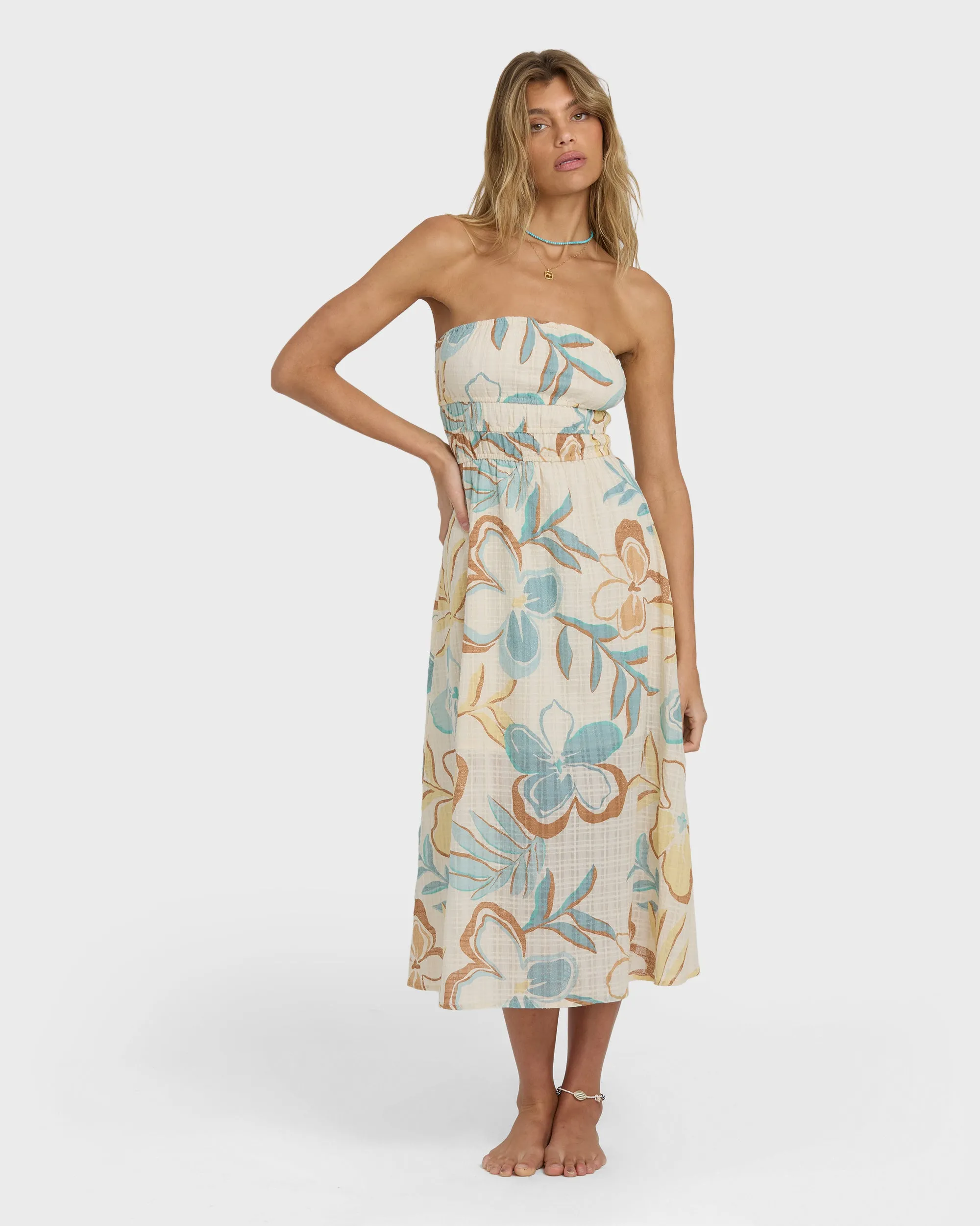 In The Sky Midi Dress - Whitecap sold by Billabong product image thumbnail 5