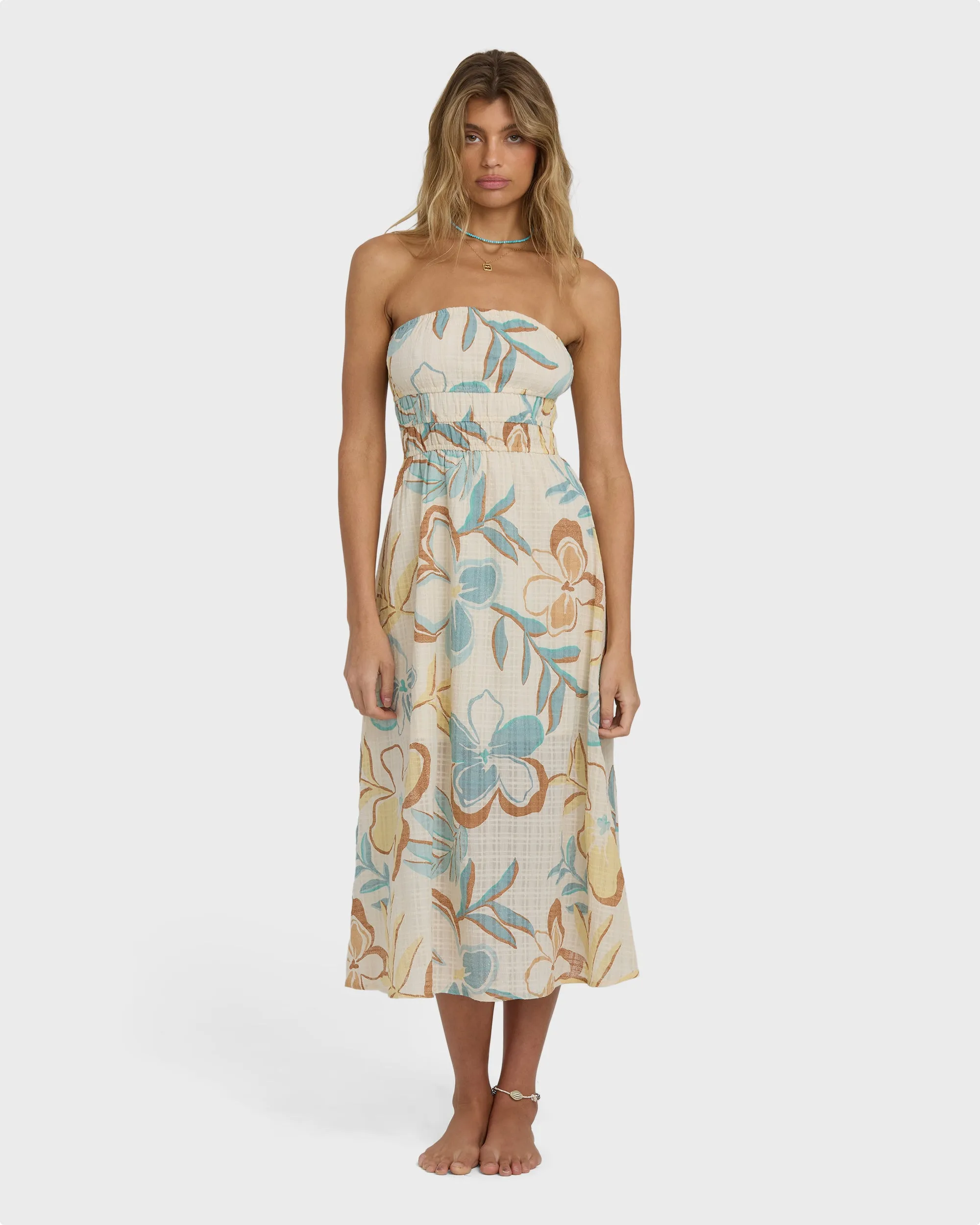 In The Sky Midi Dress - Whitecap sold by Billabong product image thumbnail 3
