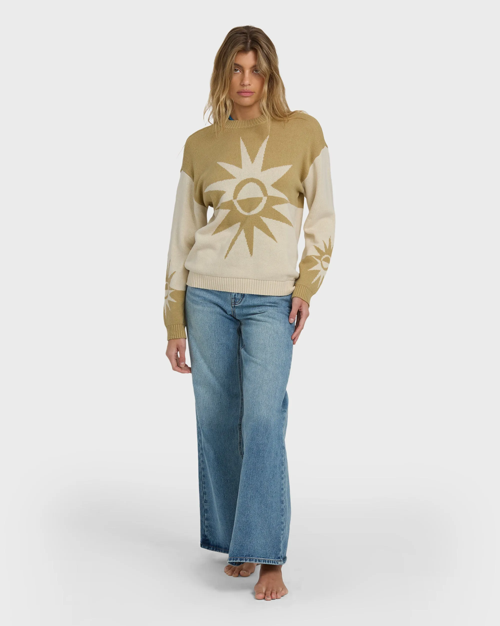 Reverse Heat Sweater - Green Ash sold by Billabong product image thumbnail 4