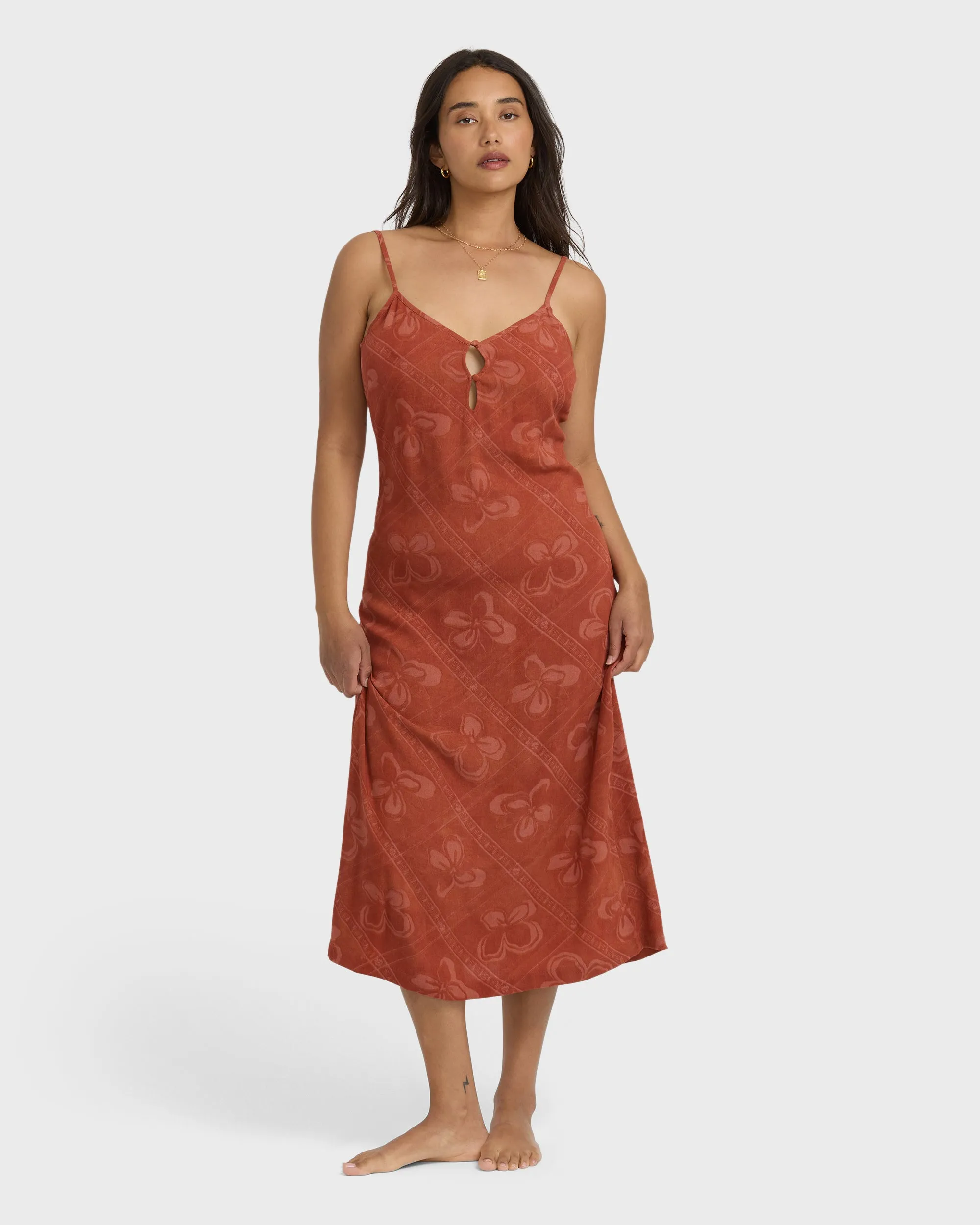 Fresh Daze Midi Dress - Dark Coral sold by Billabong product image thumbnail 5