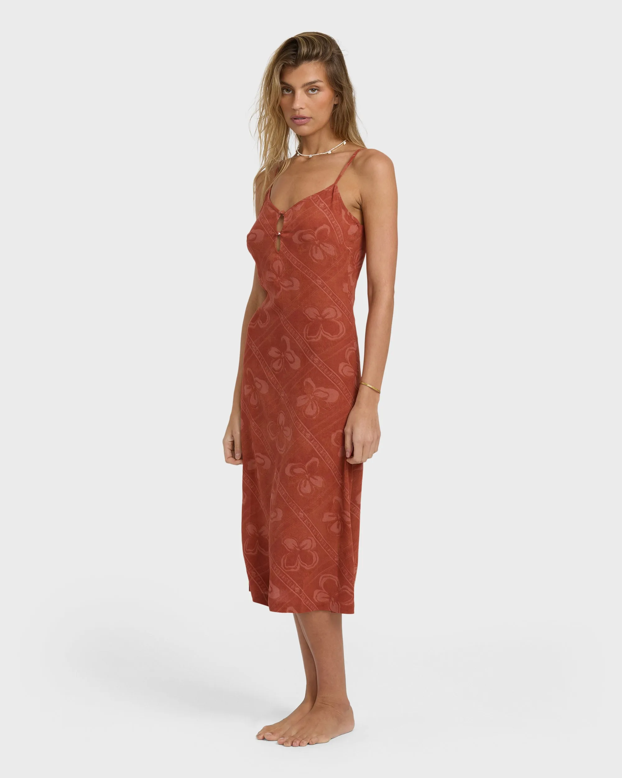 Fresh Daze Midi Dress - Dark Coral sold by Billabong product image thumbnail 3